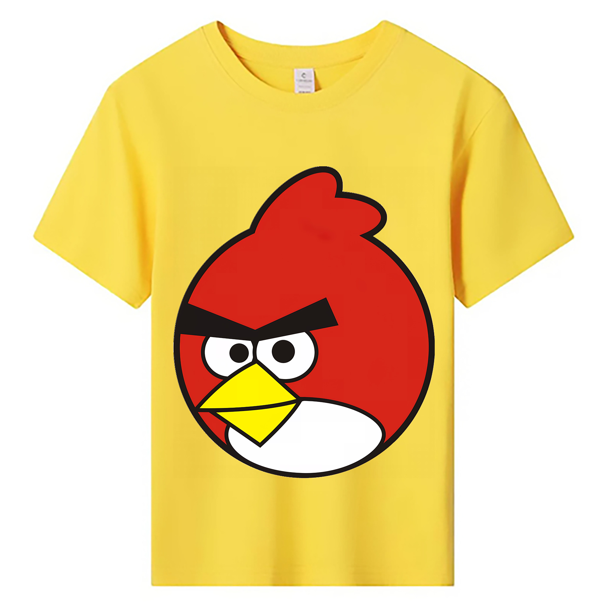 （画像用） Angry Birds アングリーバード 綿100％キッズTシャツ（フロントプリント）