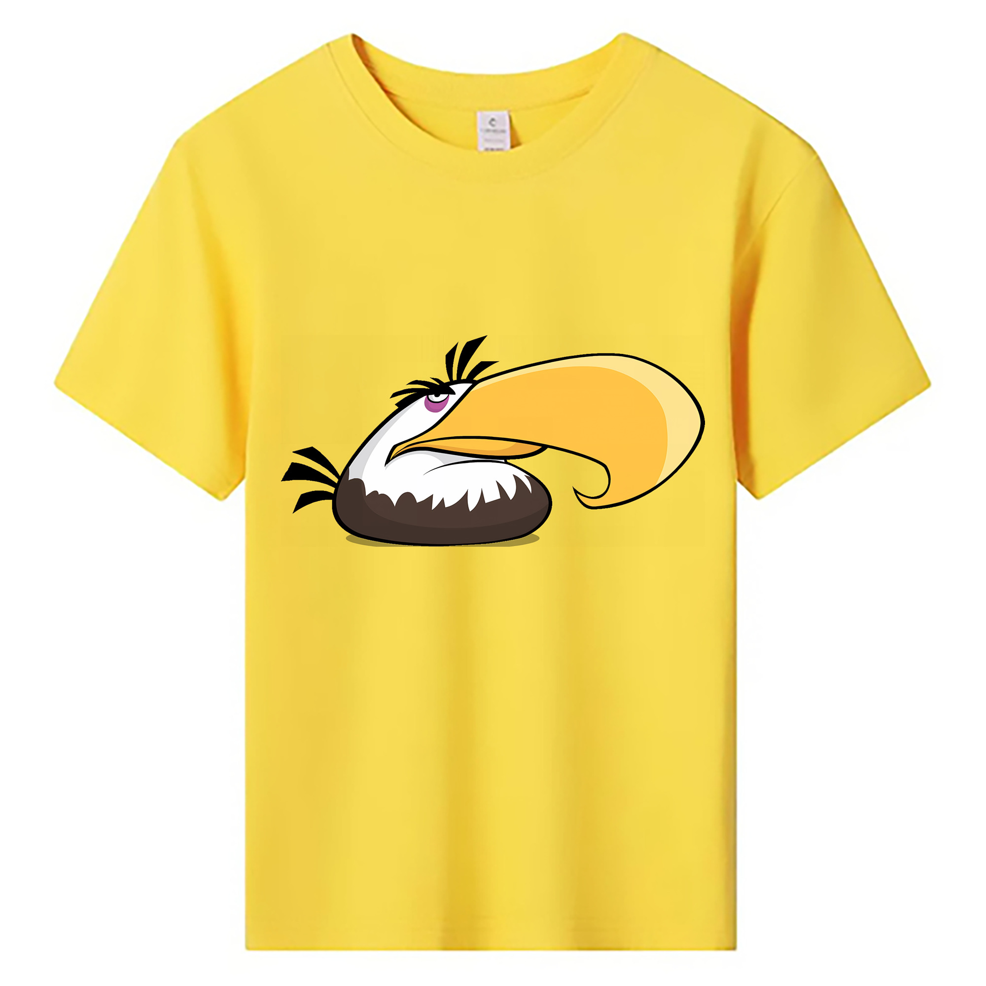 （画像用） Angry Birds アングリーバード 綿100％キッズTシャツ（フロントプリント）