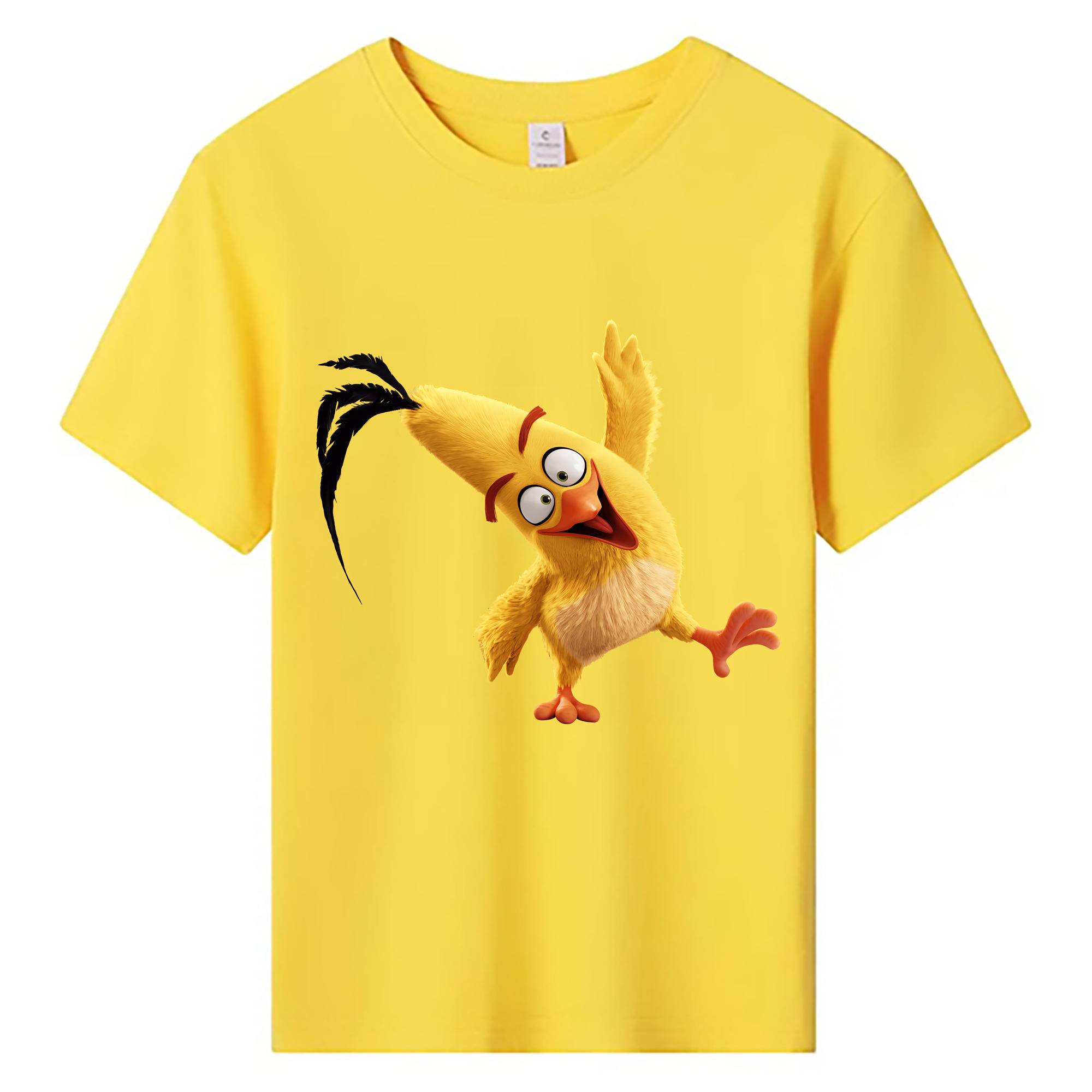（画像用） Angry Birds アングリーバード 綿100％キッズTシャツ（フロントプリント）