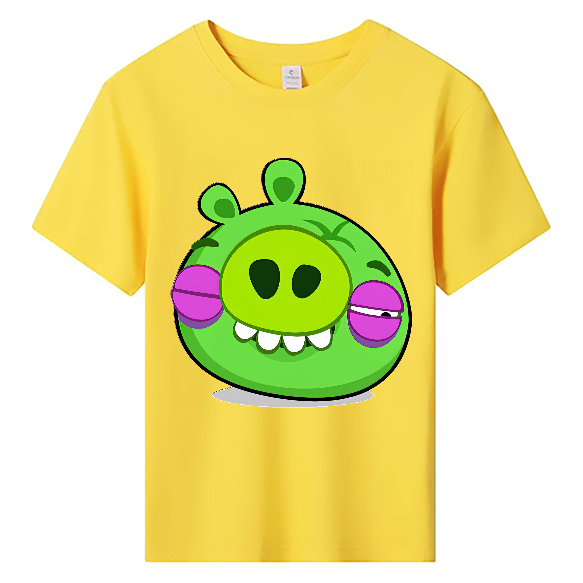 （画像用） Angry Birds アングリーバード 綿100％キッズTシャツ（フロントプリント）