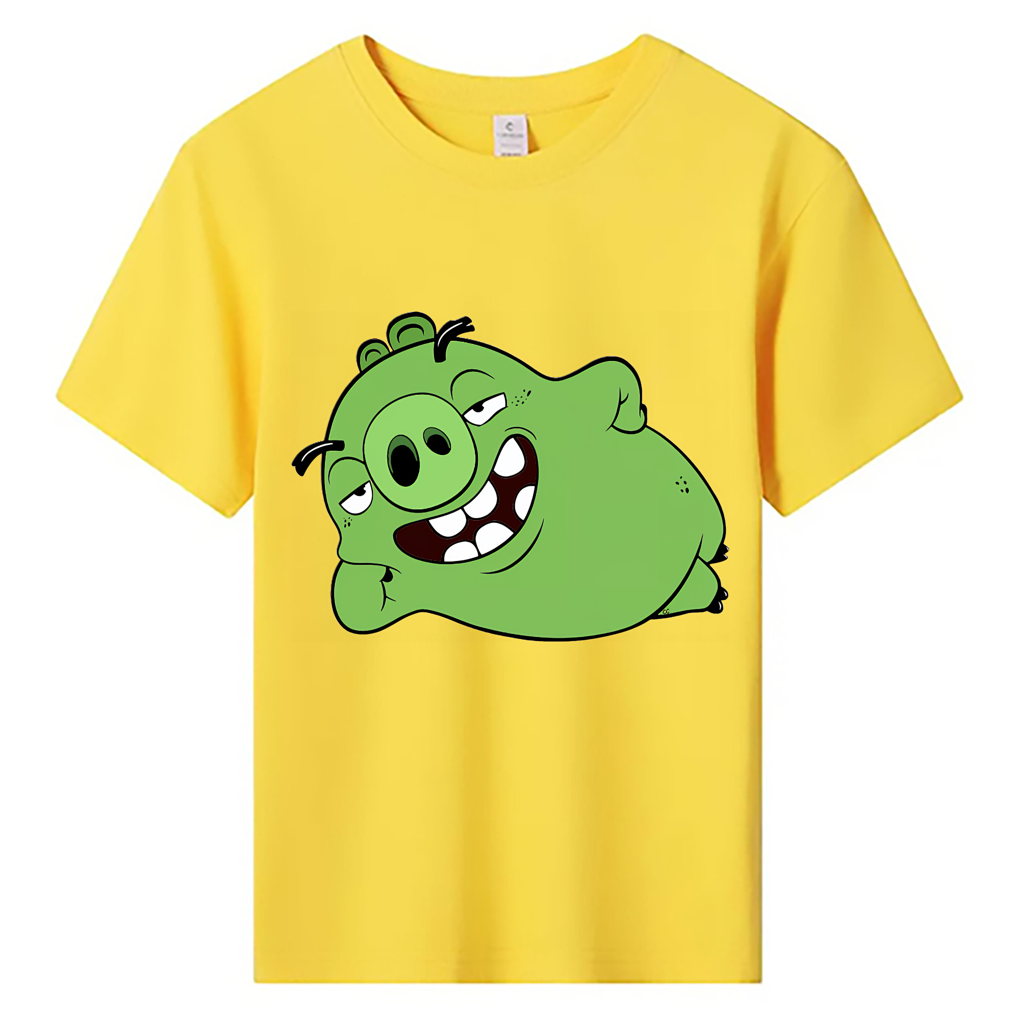 （画像用） Angry Birds アングリーバード 綿100％キッズTシャツ（フロントプリント）