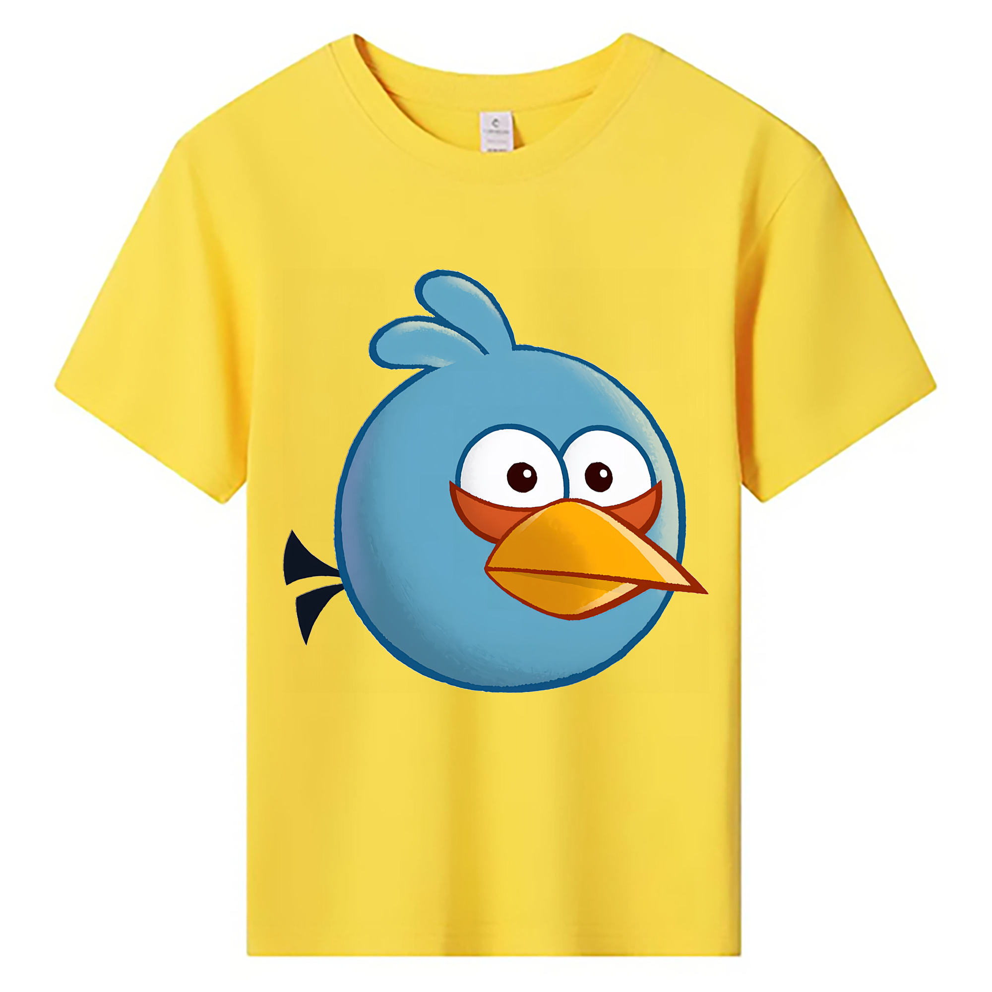 （画像用） Angry Birds アングリーバード 綿100％キッズTシャツ（フロントプリント）