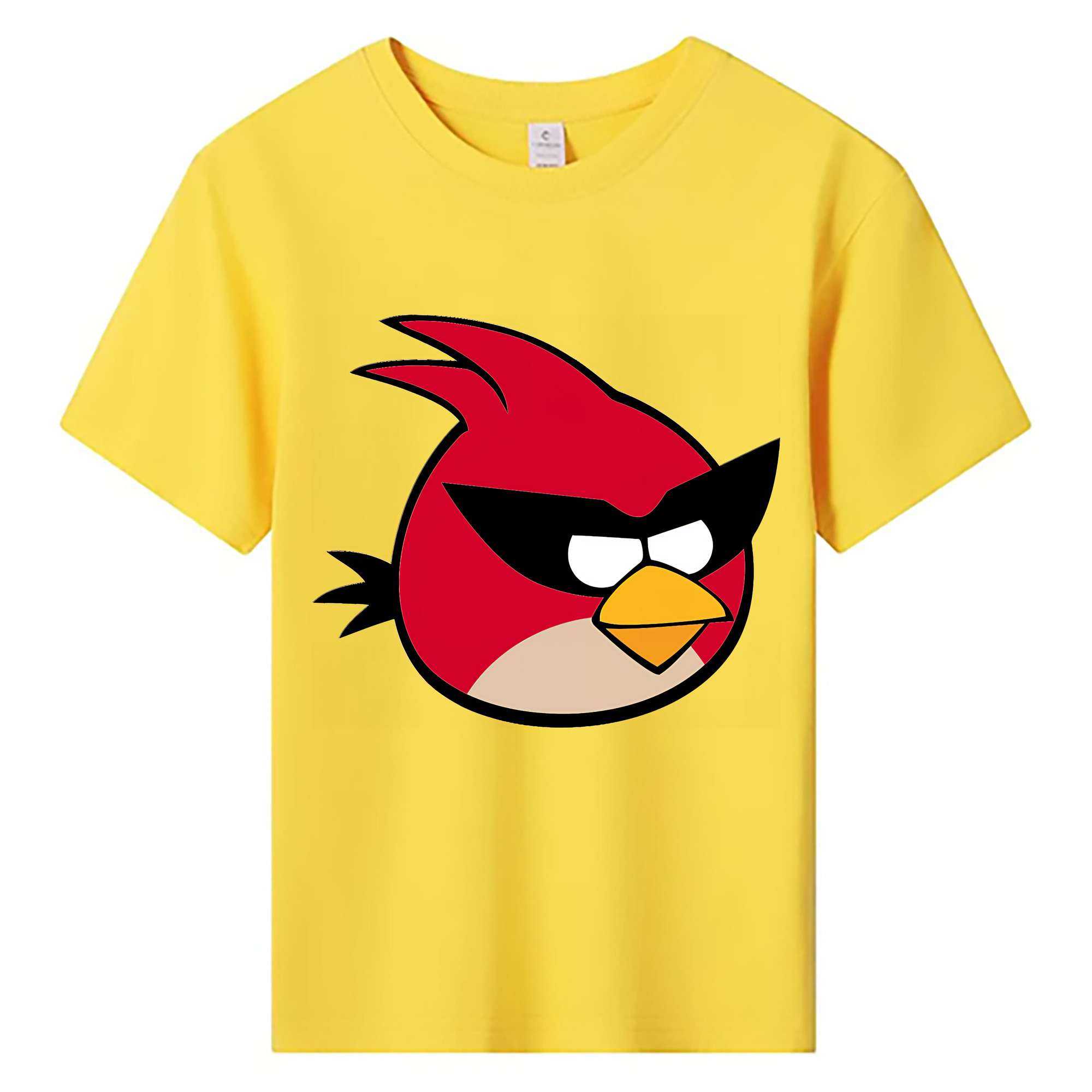 （画像用） Angry Birds アングリーバード 綿100％キッズTシャツ（フロントプリント）