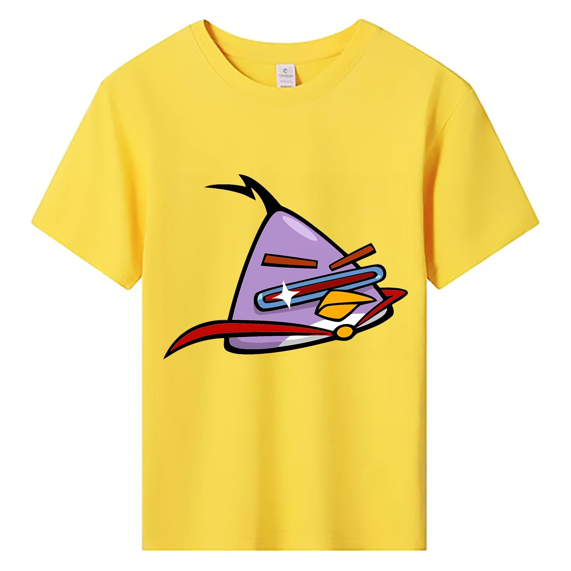 （画像用） Angry Birds アングリーバード 綿100％キッズTシャツ（フロントプリント）