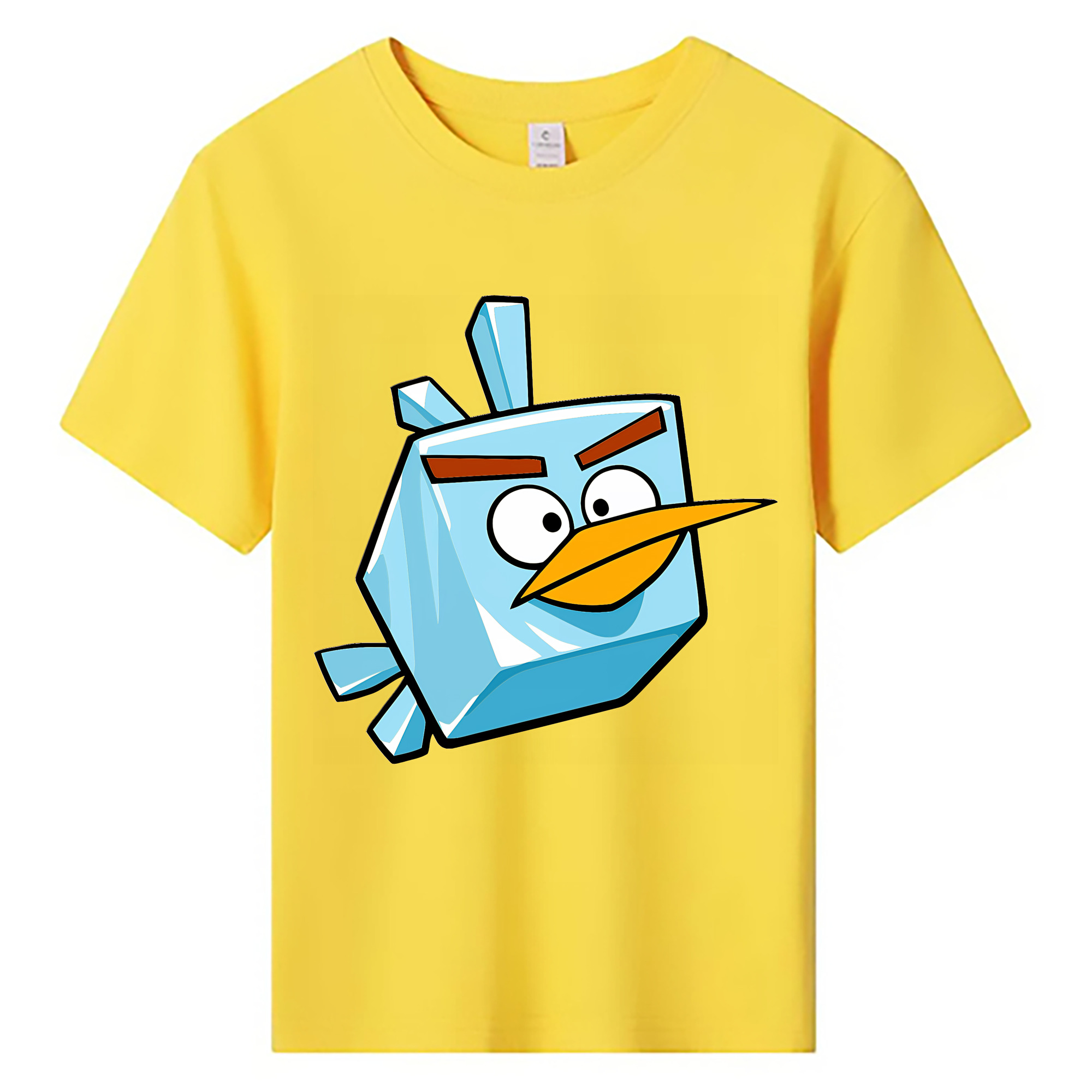 （画像用） Angry Birds アングリーバード 綿100％キッズTシャツ（フロントプリント）