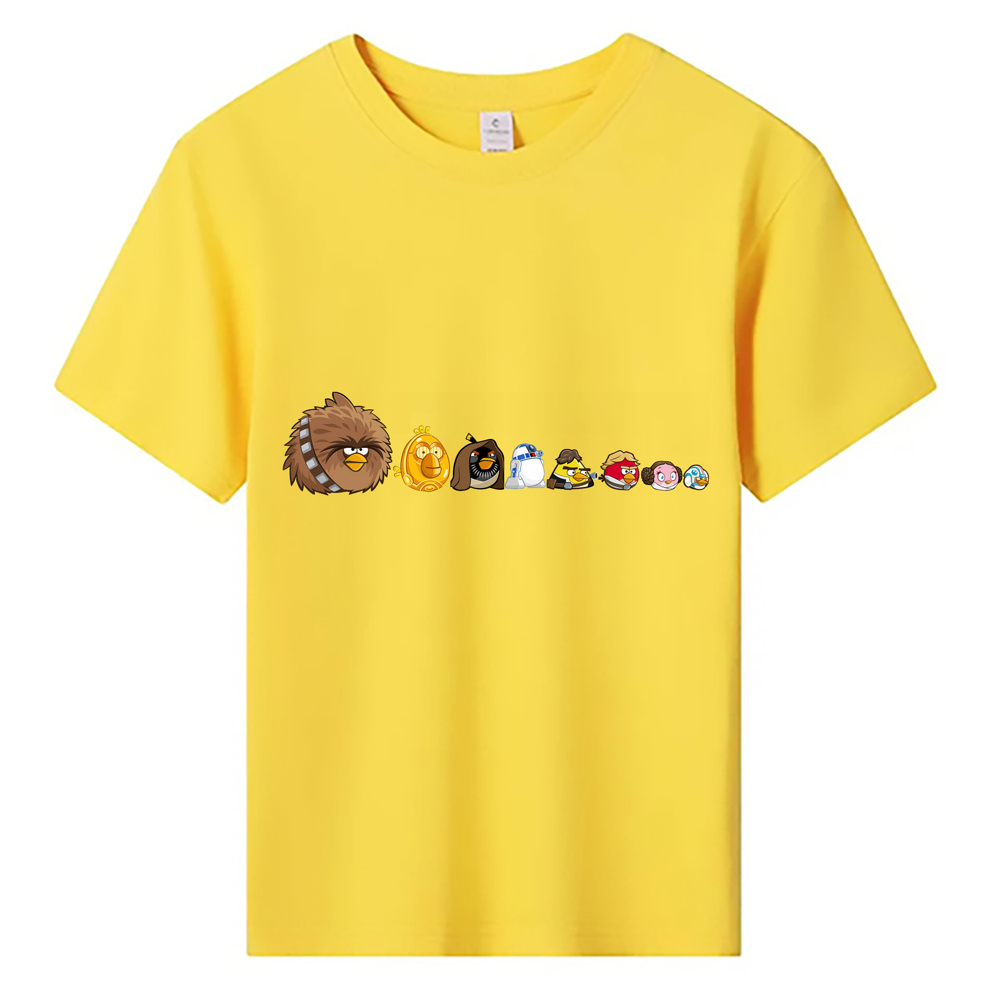 （画像用） Angry Birds アングリーバード 綿100％キッズTシャツ（フロントプリント）