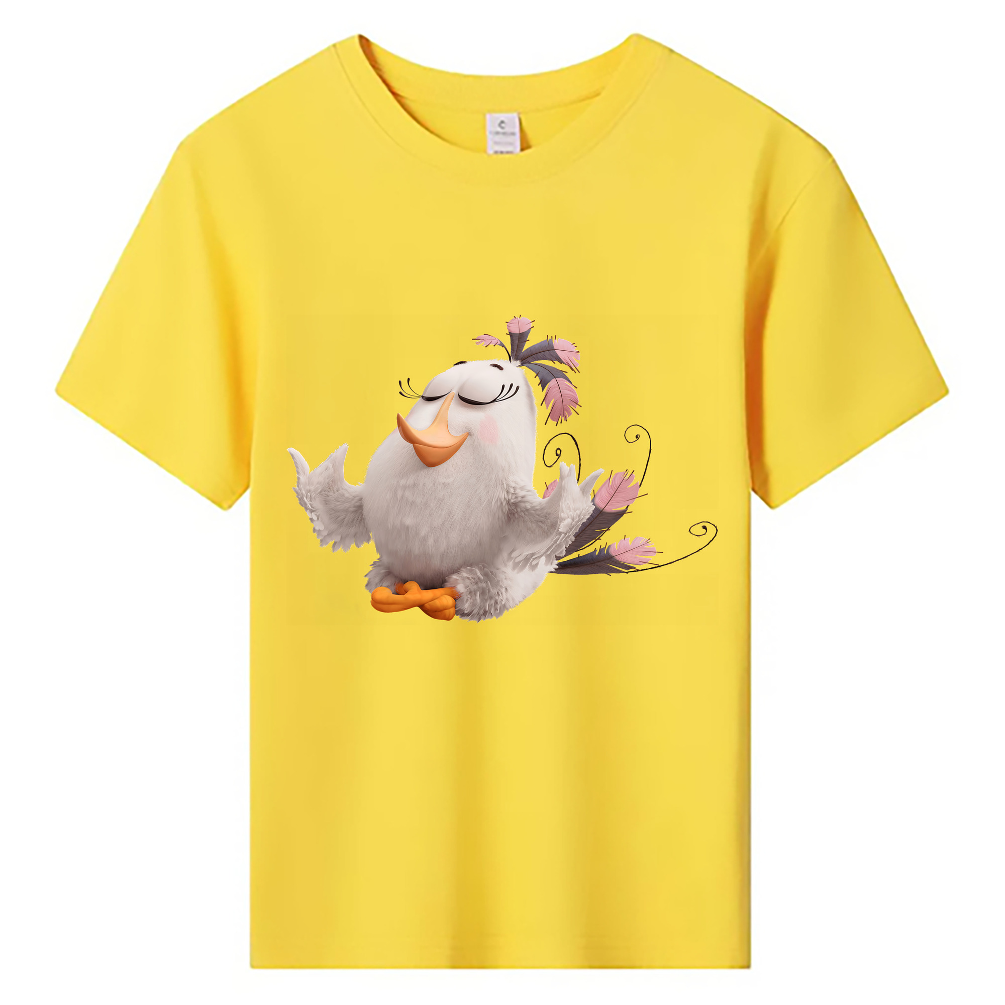 （画像用） Angry Birds アングリーバード 綿100％キッズTシャツ（フロントプリント）