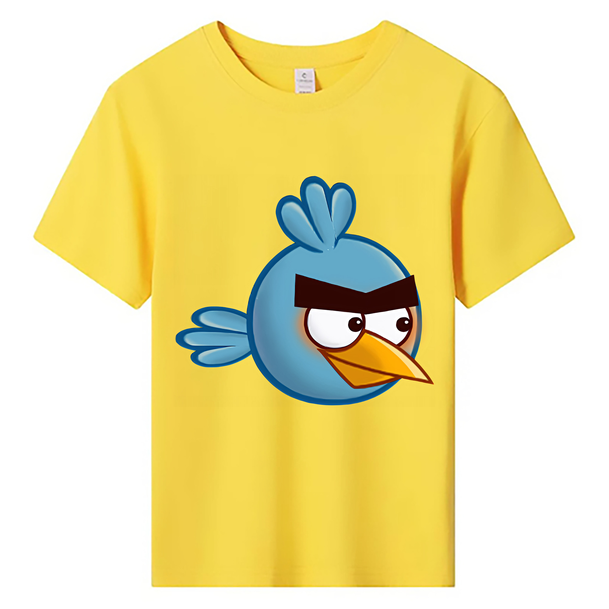 （画像用） Angry Birds アングリーバード 綿100％キッズTシャツ（フロントプリント）
