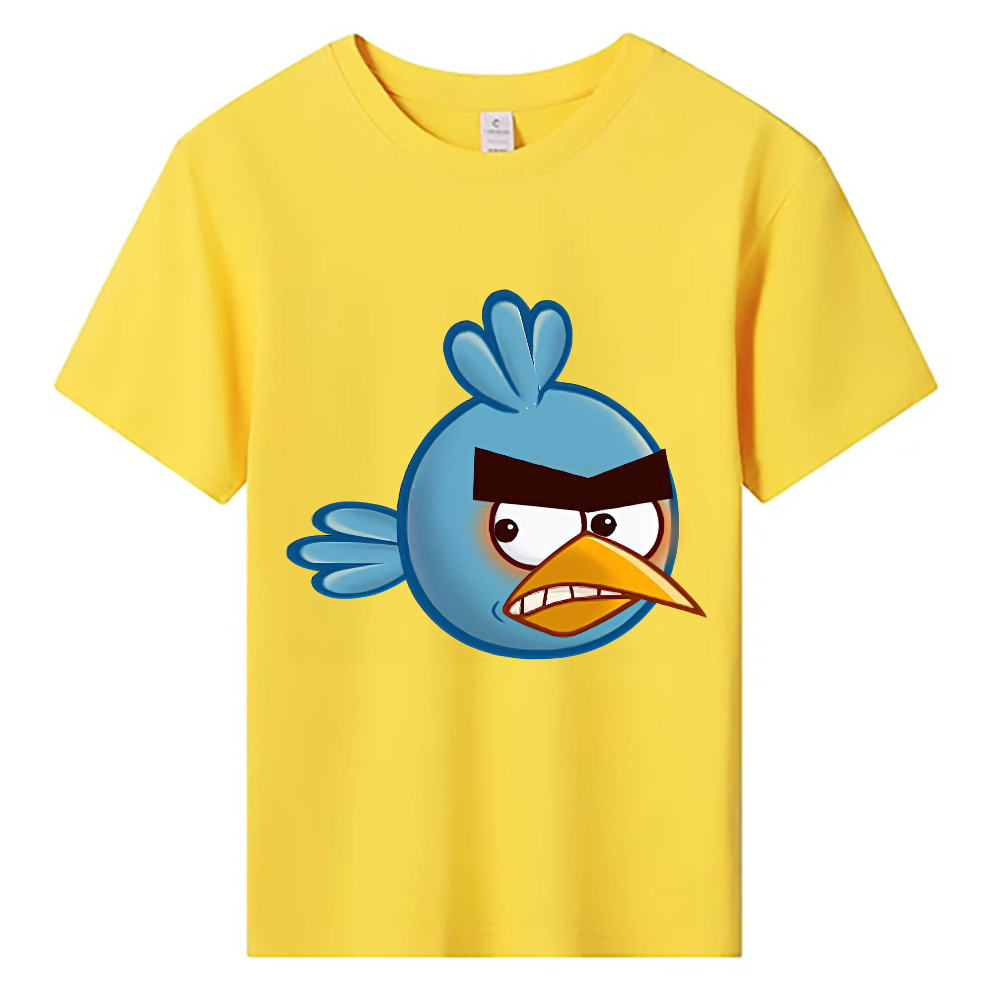 （画像用） Angry Birds アングリーバード 綿100％キッズTシャツ（フロントプリント）