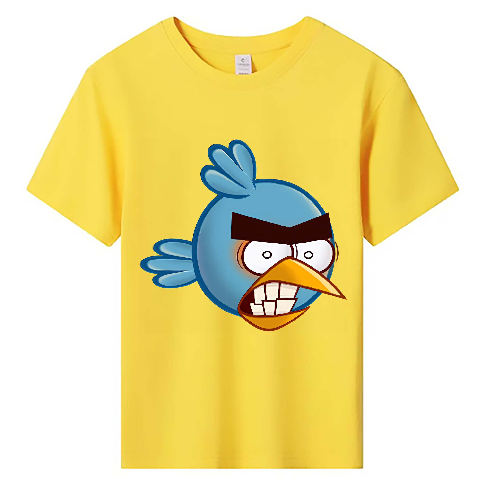 （画像用） Angry Birds アングリーバード 綿100％キッズTシャツ（フロントプリント）