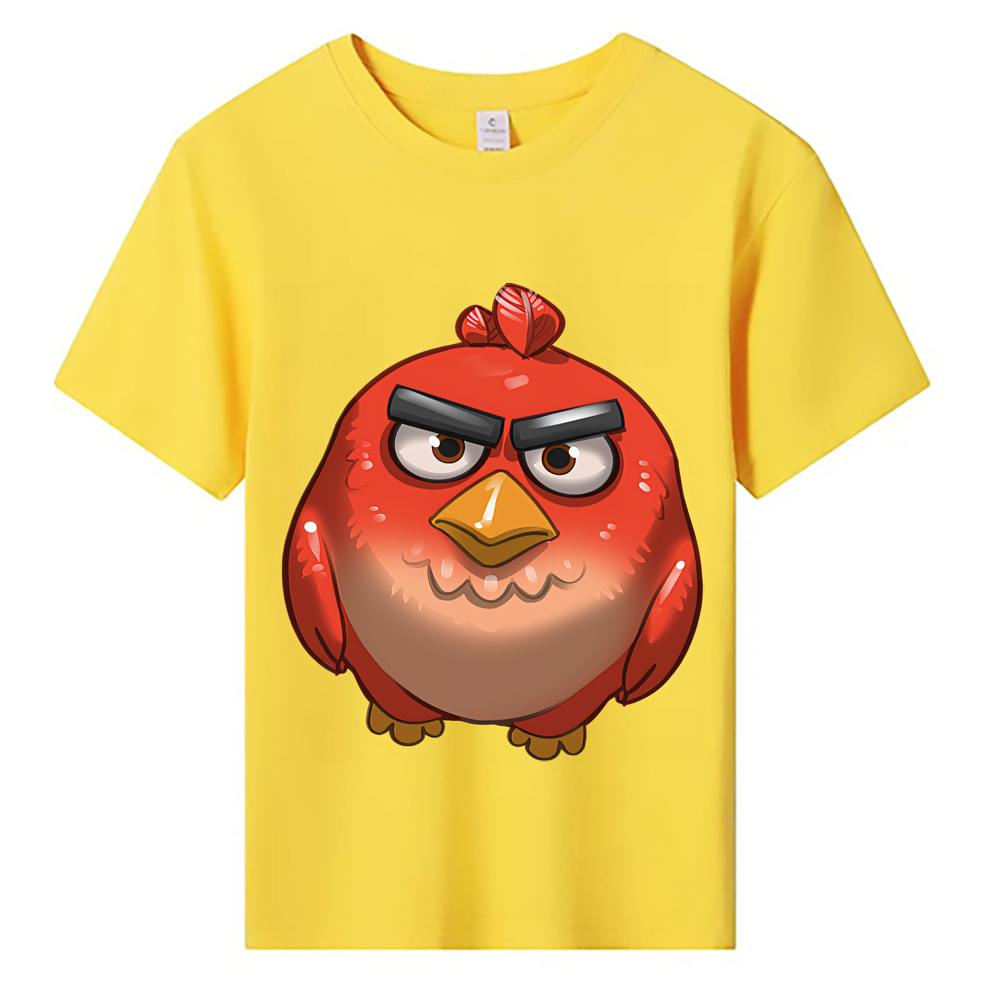 （画像用） Angry Birds アングリーバード 綿100％キッズTシャツ（フロントプリント）