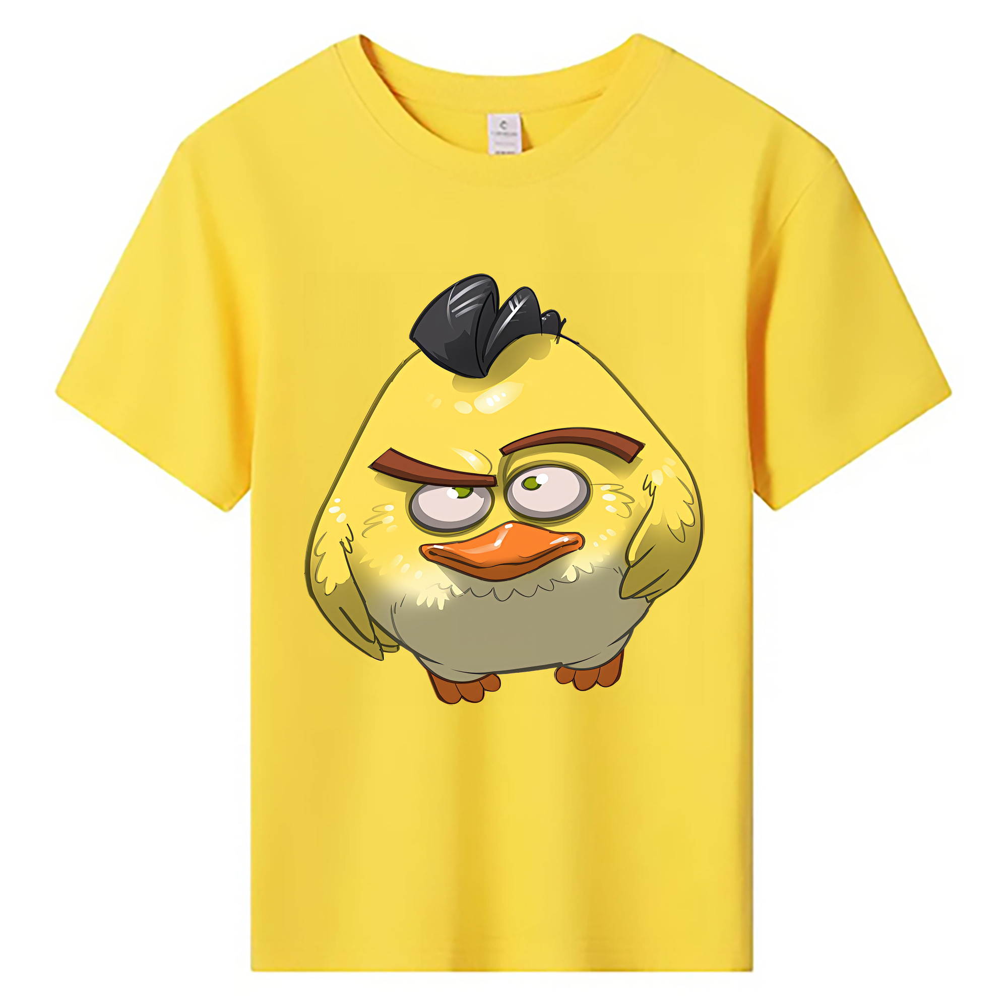 （画像用） Angry Birds アングリーバード 綿100％キッズTシャツ（フロントプリント）