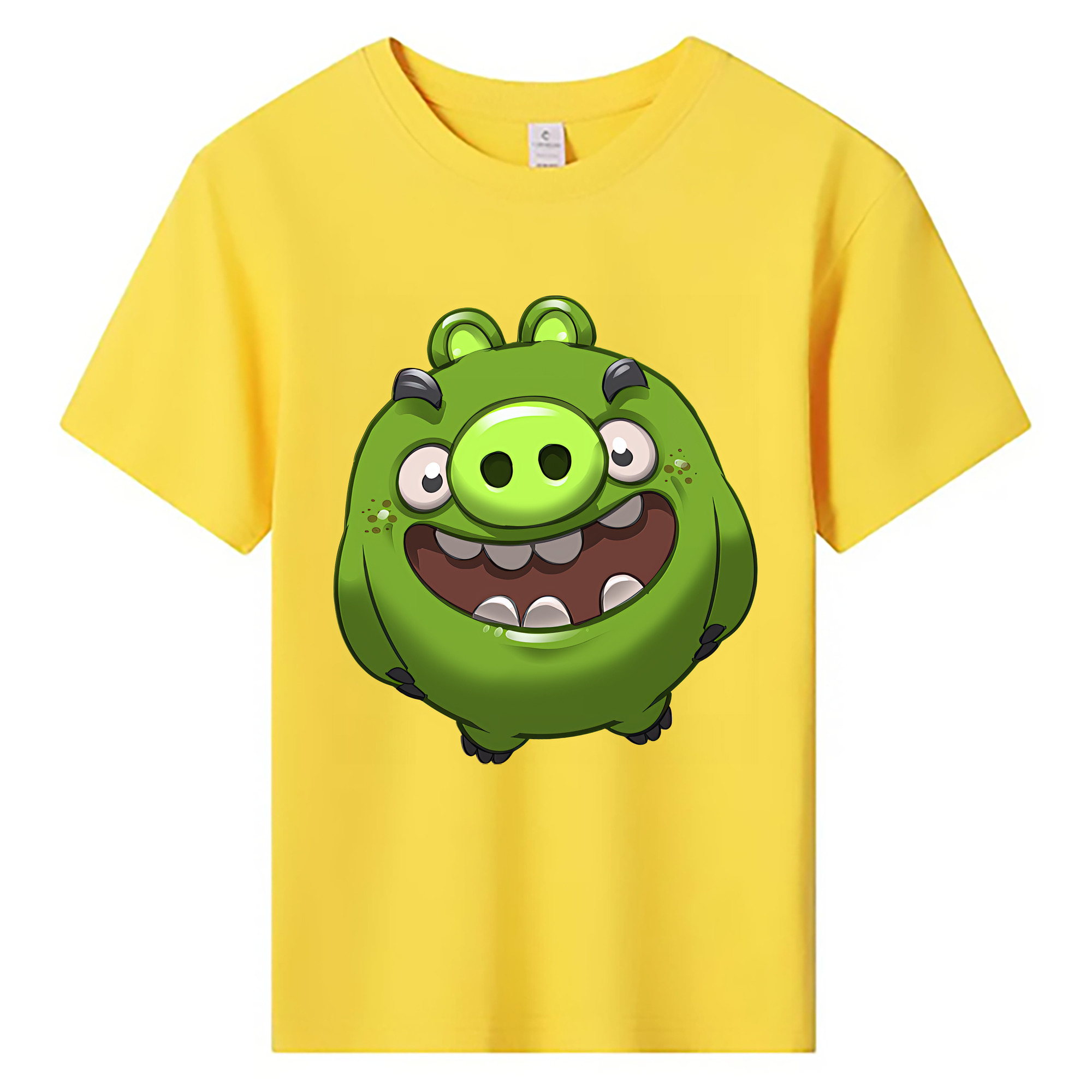 （画像用） Angry Birds アングリーバード 綿100％キッズTシャツ（フロントプリント）