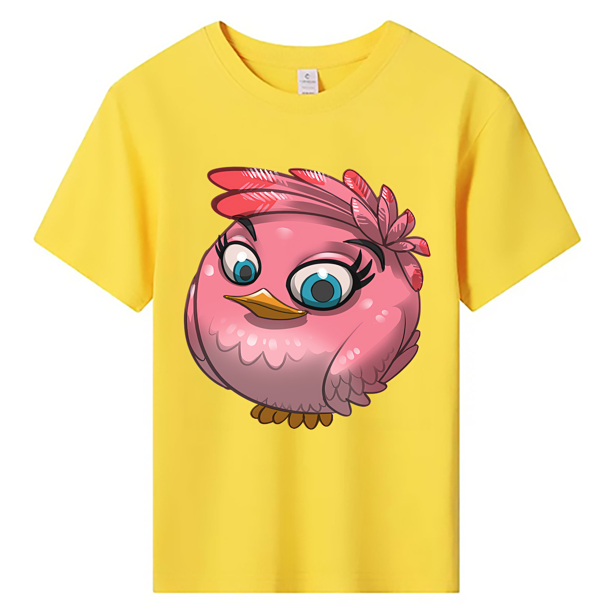 （画像用） Angry Birds アングリーバード 綿100％キッズTシャツ（フロントプリント）