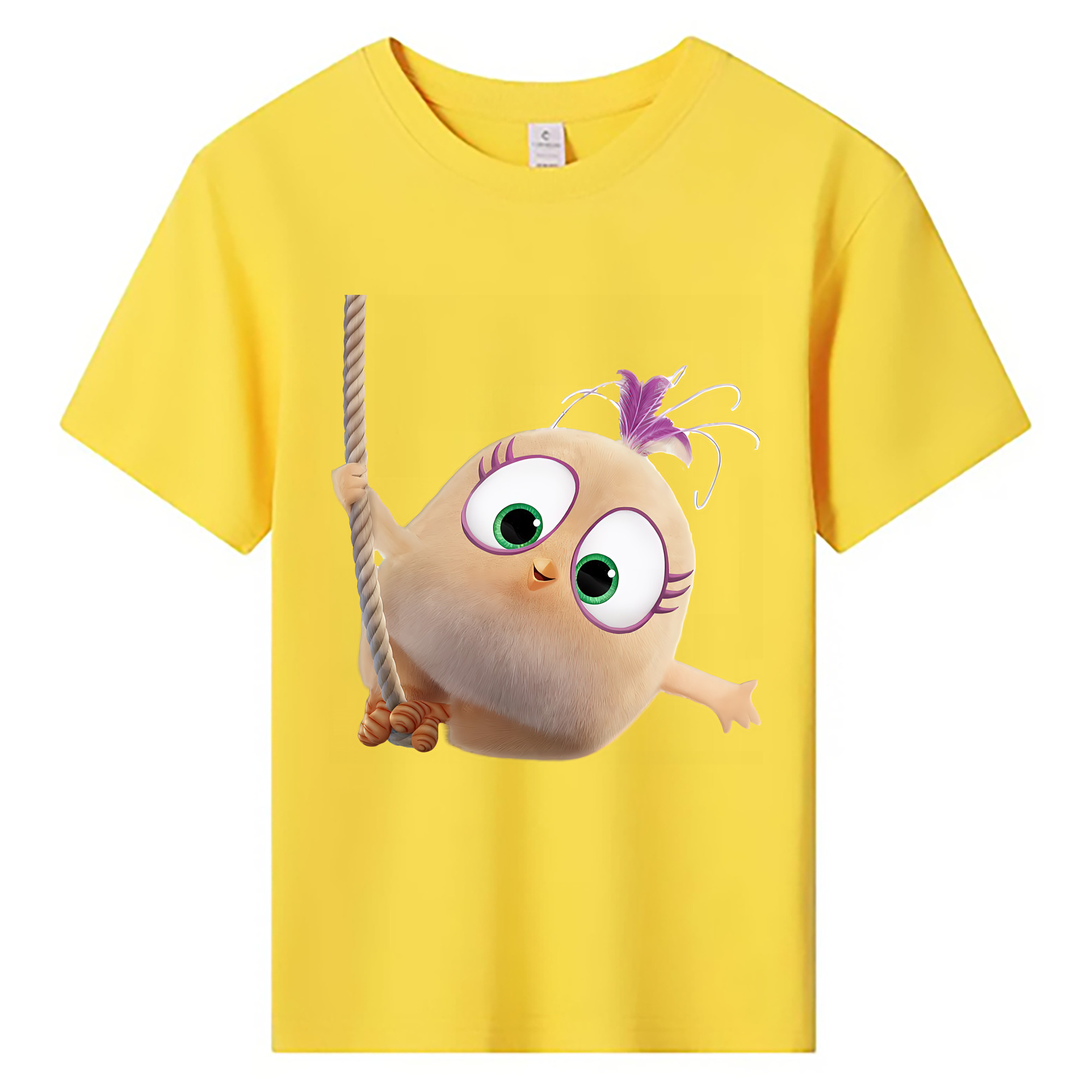 （画像用） Angry Birds アングリーバード 綿100％キッズTシャツ（フロントプリント）