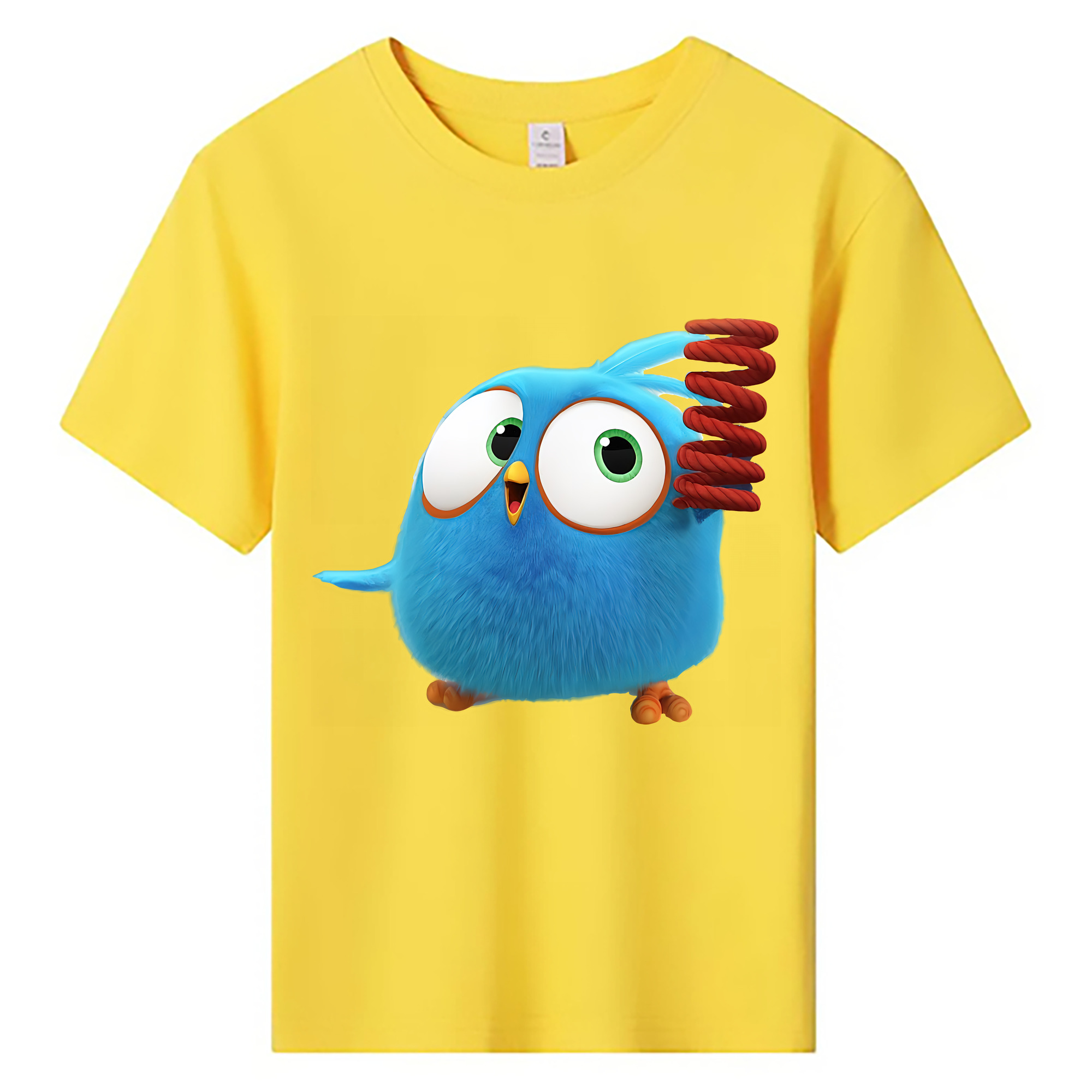 （画像用） Angry Birds アングリーバード 綿100％キッズTシャツ（フロントプリント）