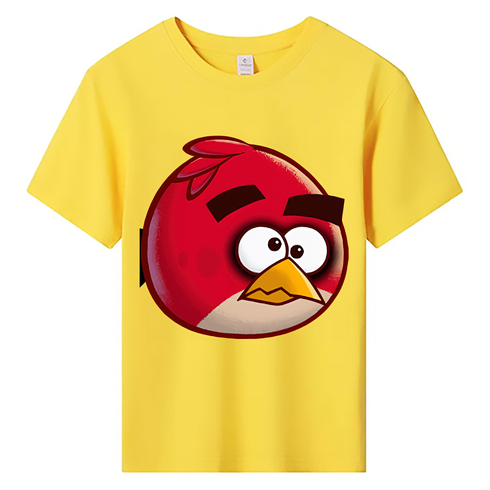 （画像用） Angry Birds アングリーバード 綿100％キッズTシャツ（フロントプリント）