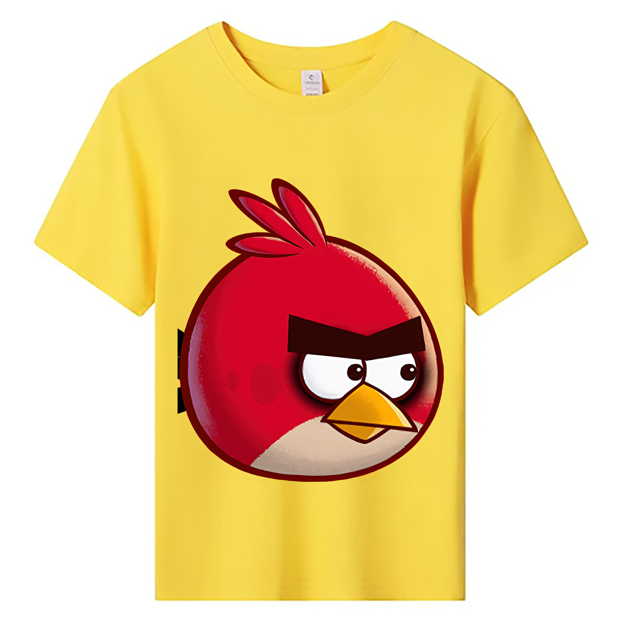 （画像用） Angry Birds アングリーバード 綿100％キッズTシャツ（フロントプリント）