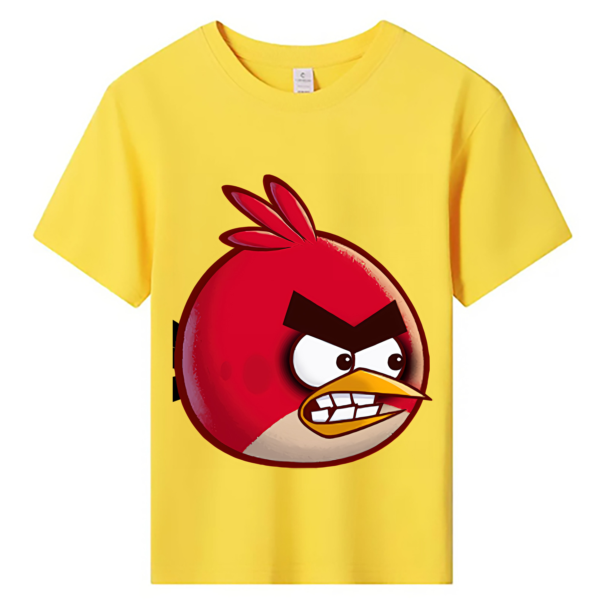 （画像用） Angry Birds アングリーバード 綿100％キッズTシャツ（フロントプリント）
