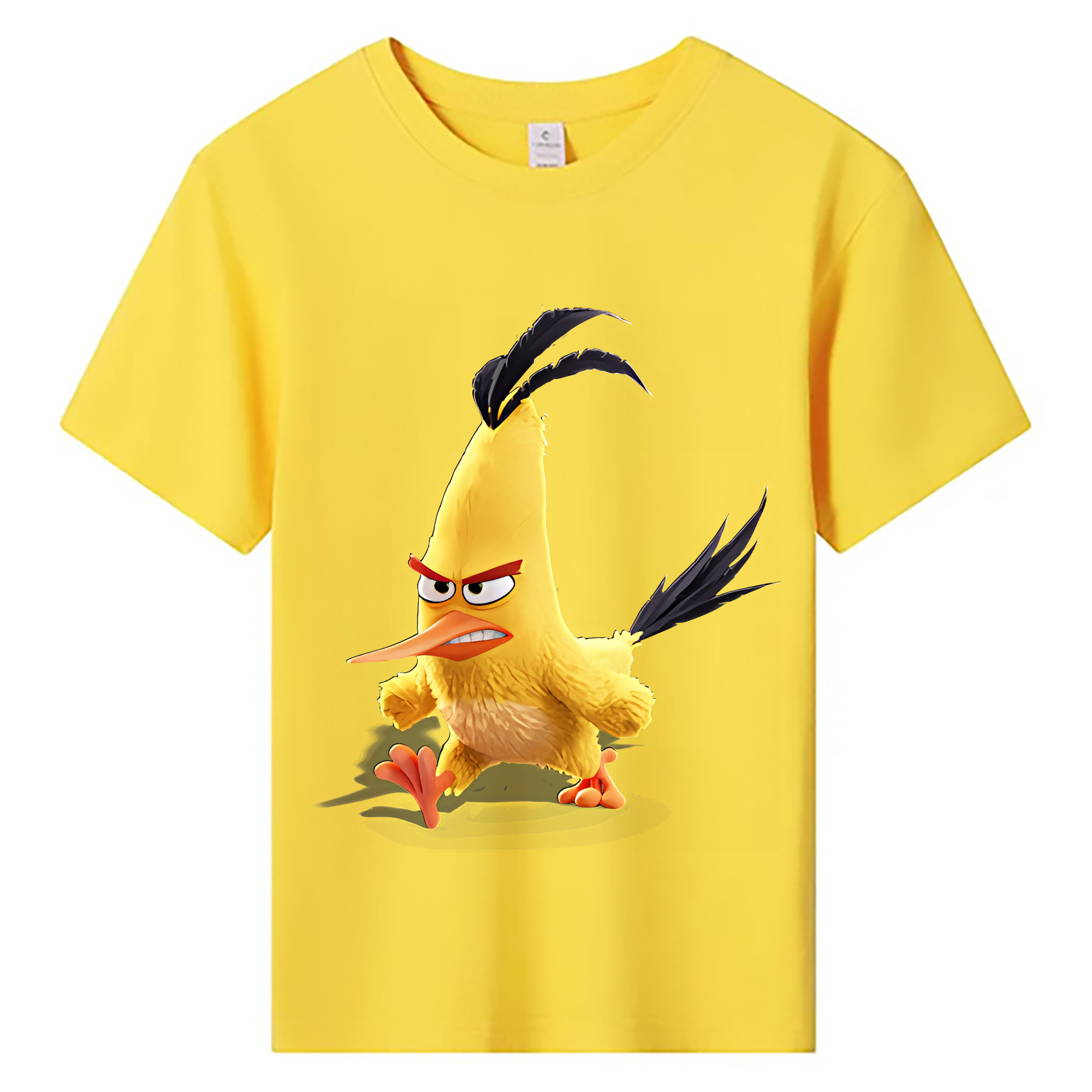 （画像用） Angry Birds アングリーバード 綿100％キッズTシャツ（フロントプリント）
