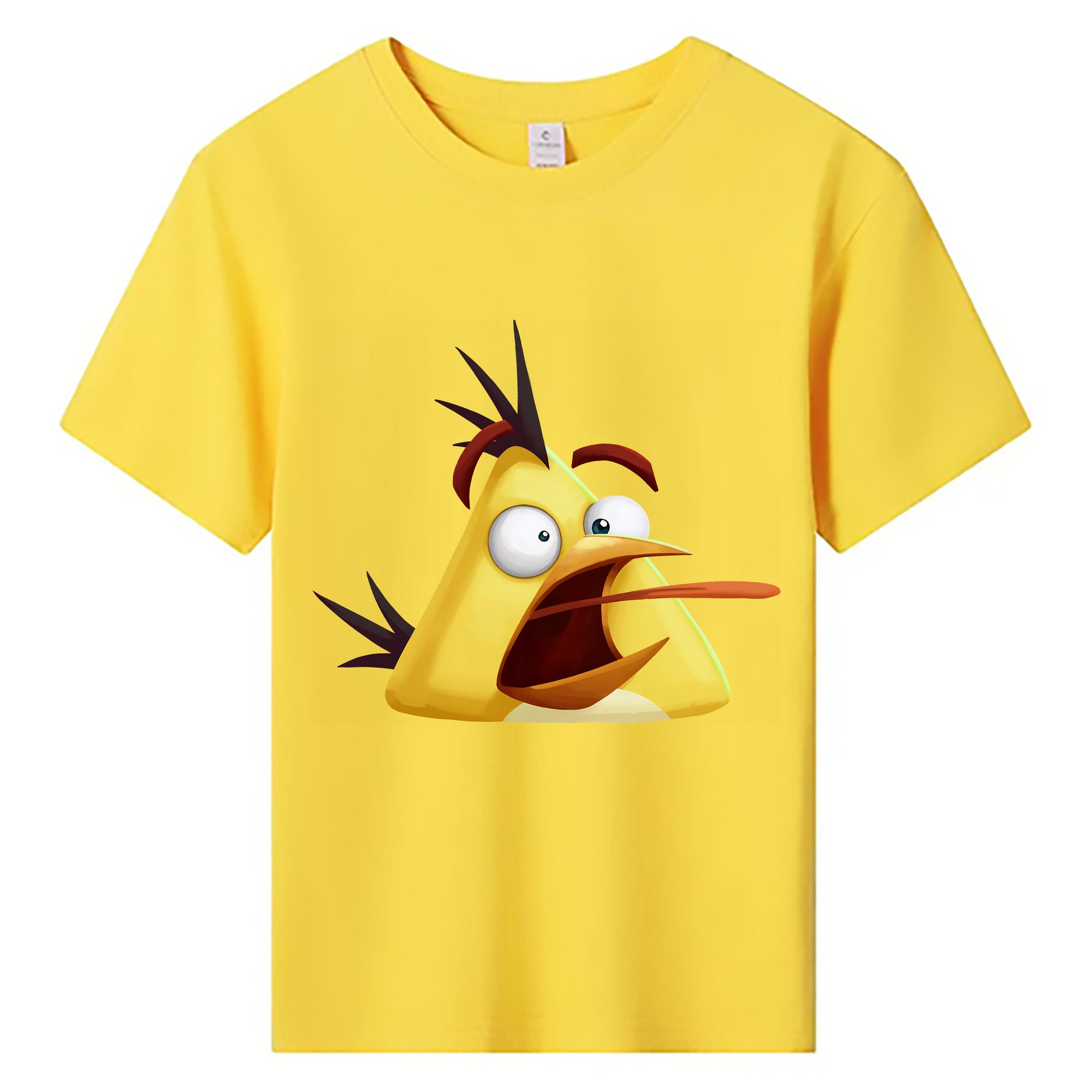 （画像用） Angry Birds アングリーバード 綿100％キッズTシャツ（フロントプリント）