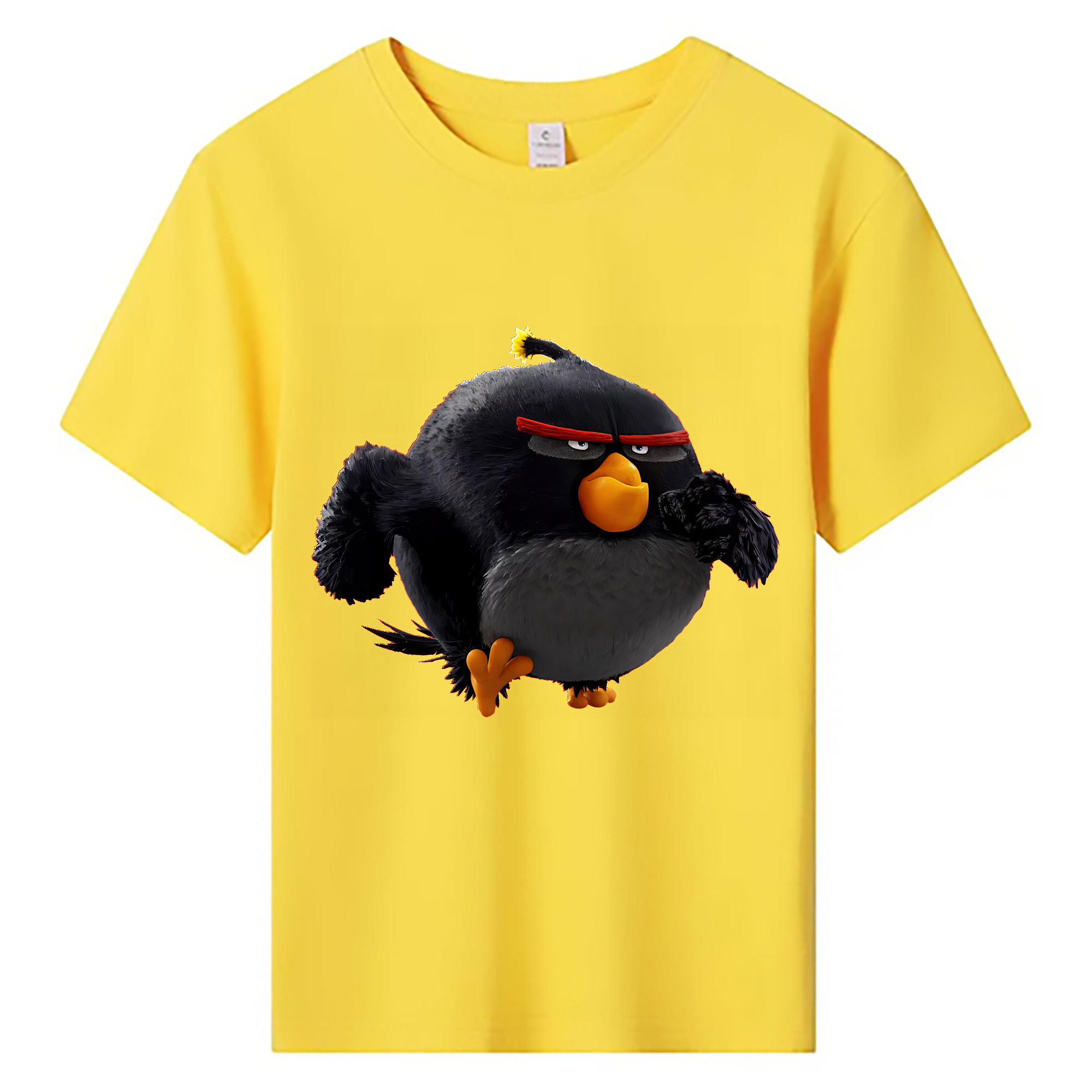 （画像用） Angry Birds アングリーバード 綿100％キッズTシャツ（フロントプリント）