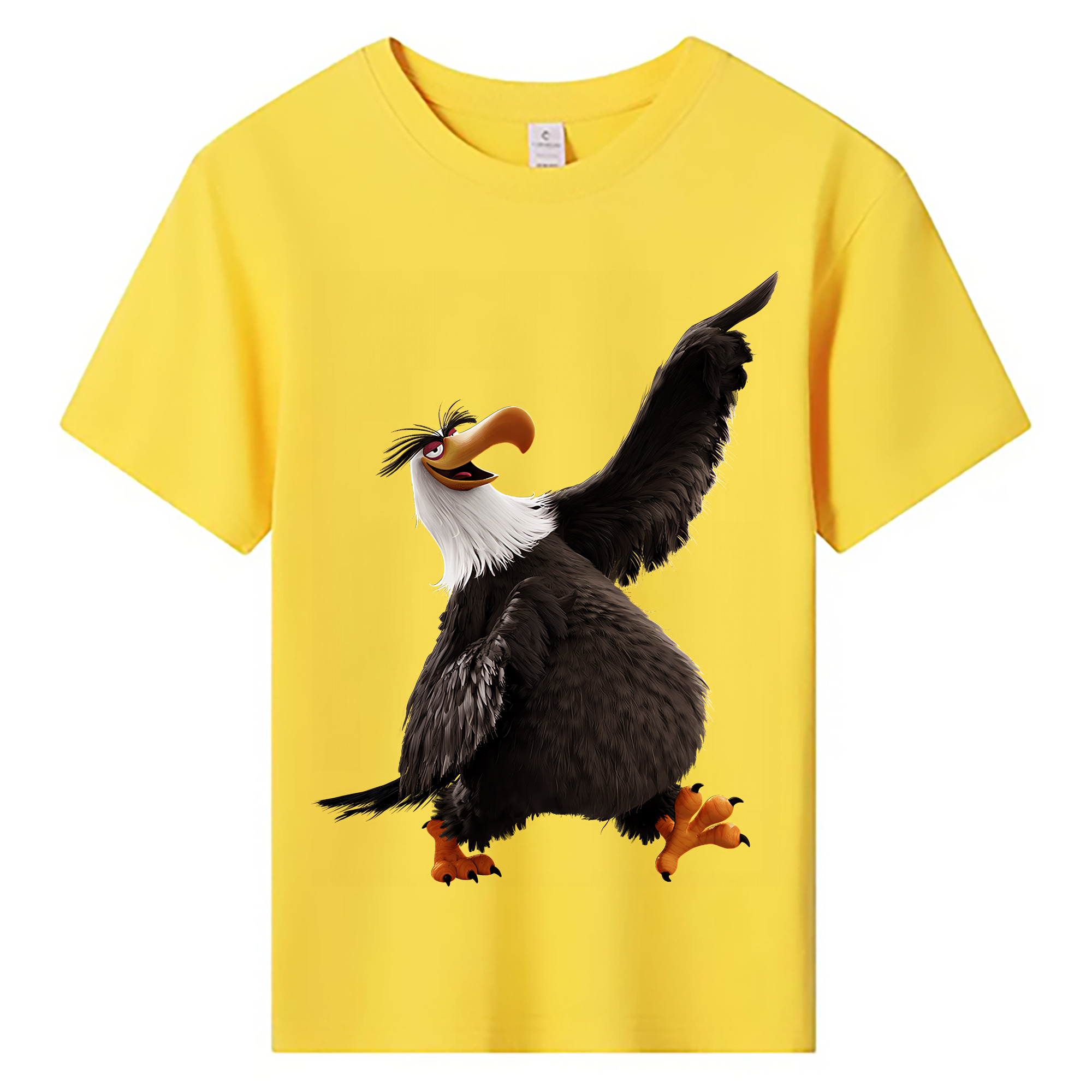 （画像用） Angry Birds アングリーバード 綿100％キッズTシャツ（フロントプリント）