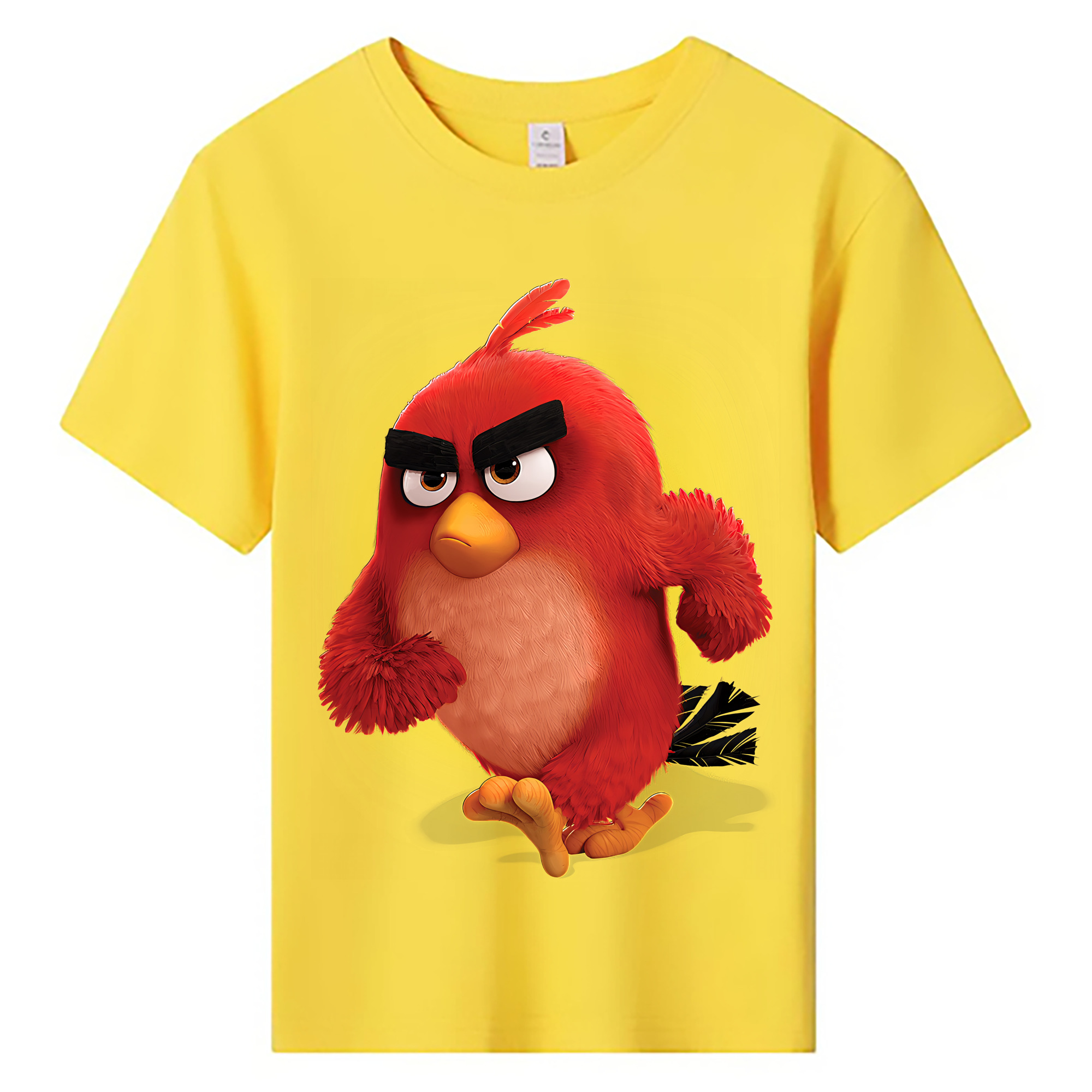 （画像用） Angry Birds アングリーバード 綿100％キッズTシャツ（フロントプリント）