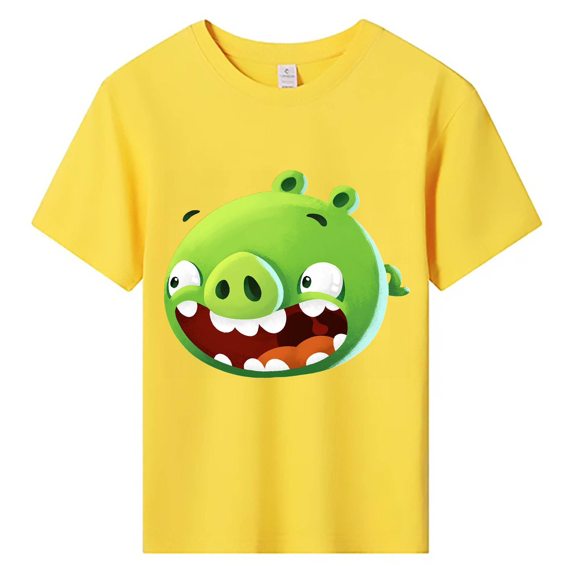 （画像用） Angry Birds アングリーバード 綿100％キッズTシャツ（フロントプリント）
