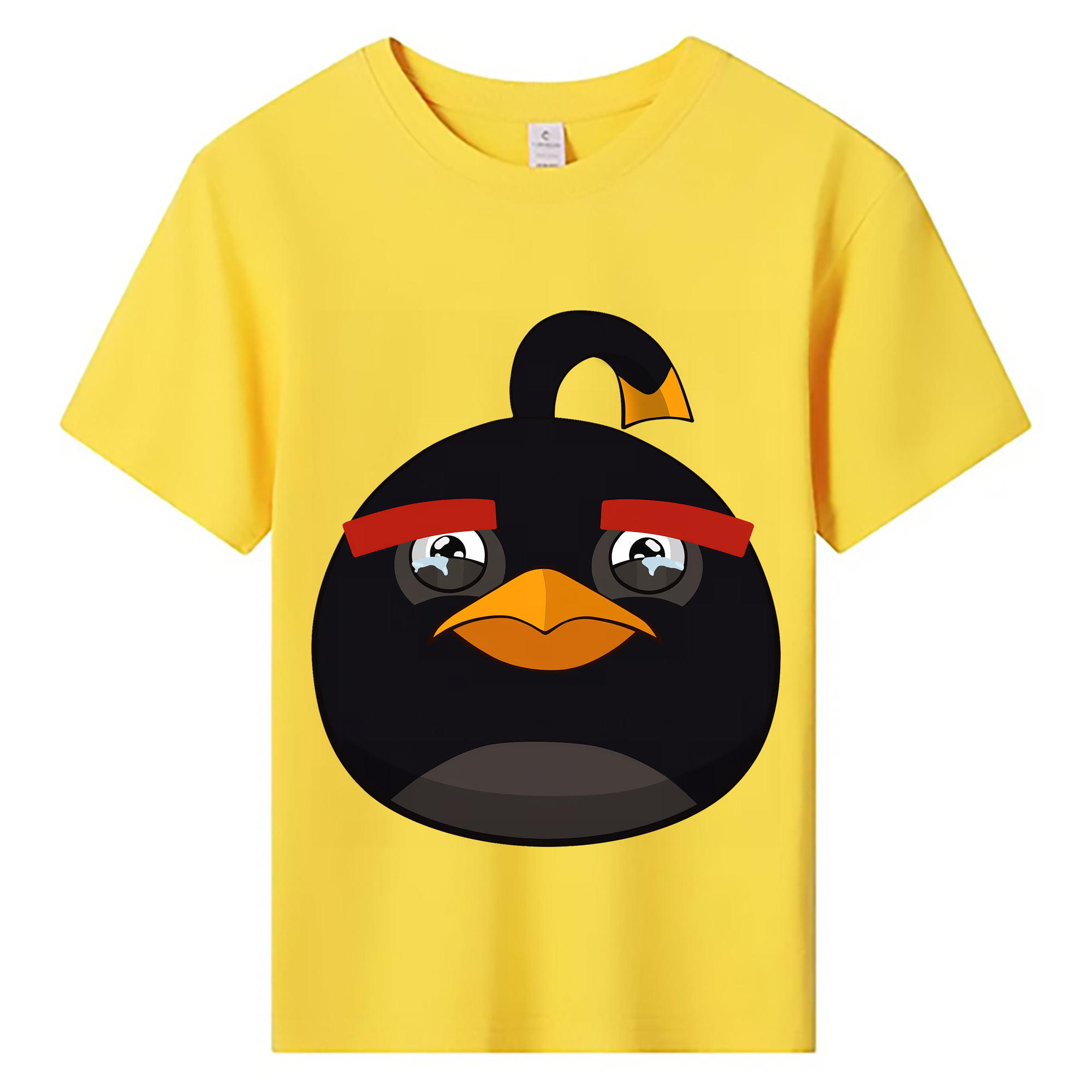 （画像用） Angry Birds アングリーバード 綿100％キッズTシャツ（フロントプリント）