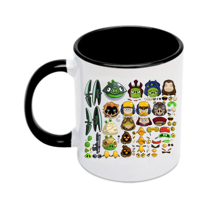 （画像用） Angry Birds アングリーバード カラーマグカップ