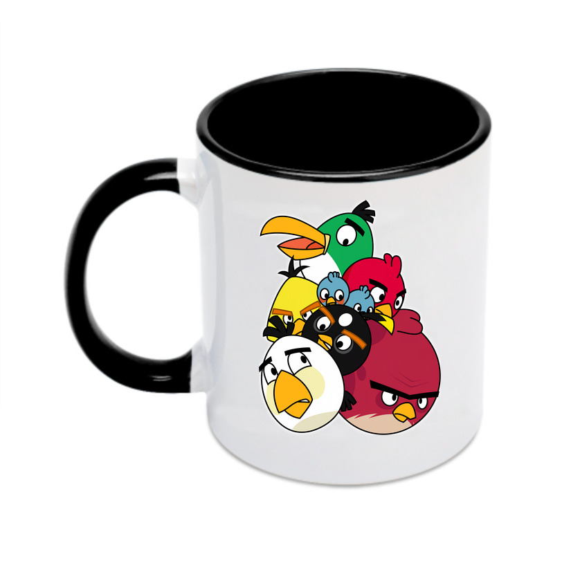 （画像用） Angry Birds アングリーバード カラーマグカップ