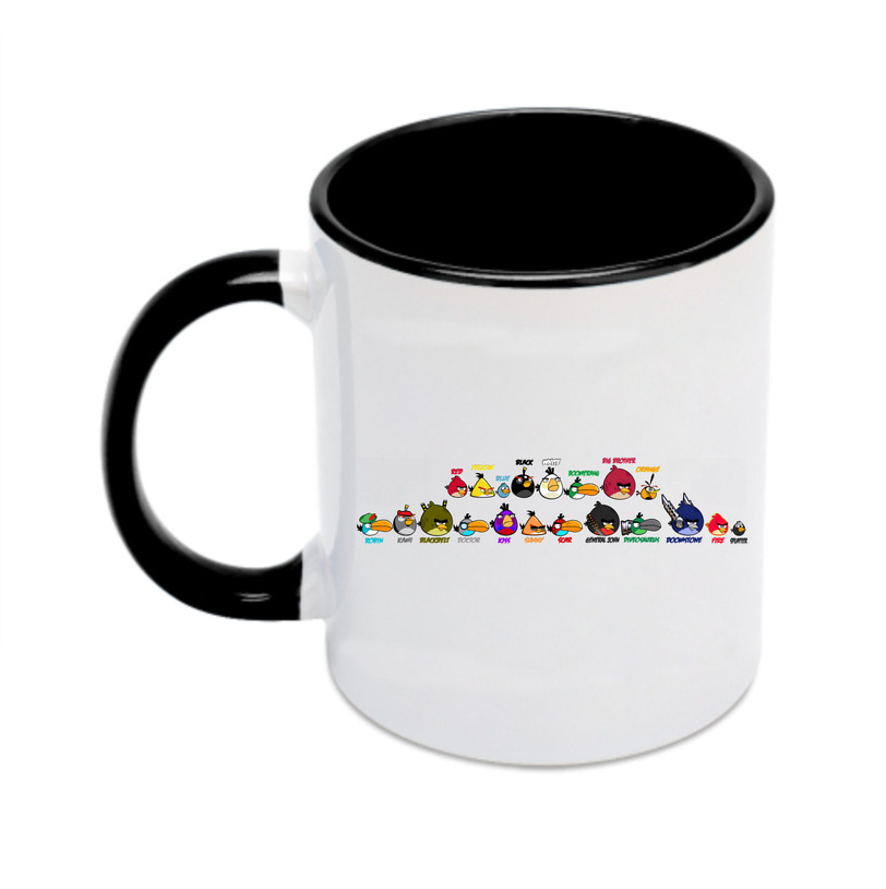 （画像用） Angry Birds アングリーバード カラーマグカップ