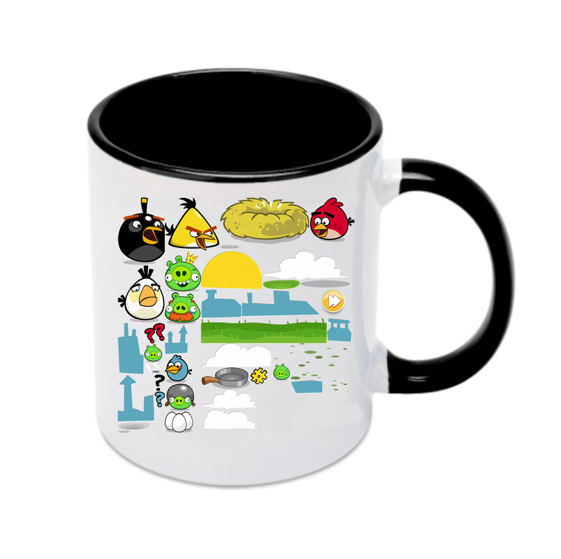 （画像用） Angry Birds アングリーバード カラーマグカップ
