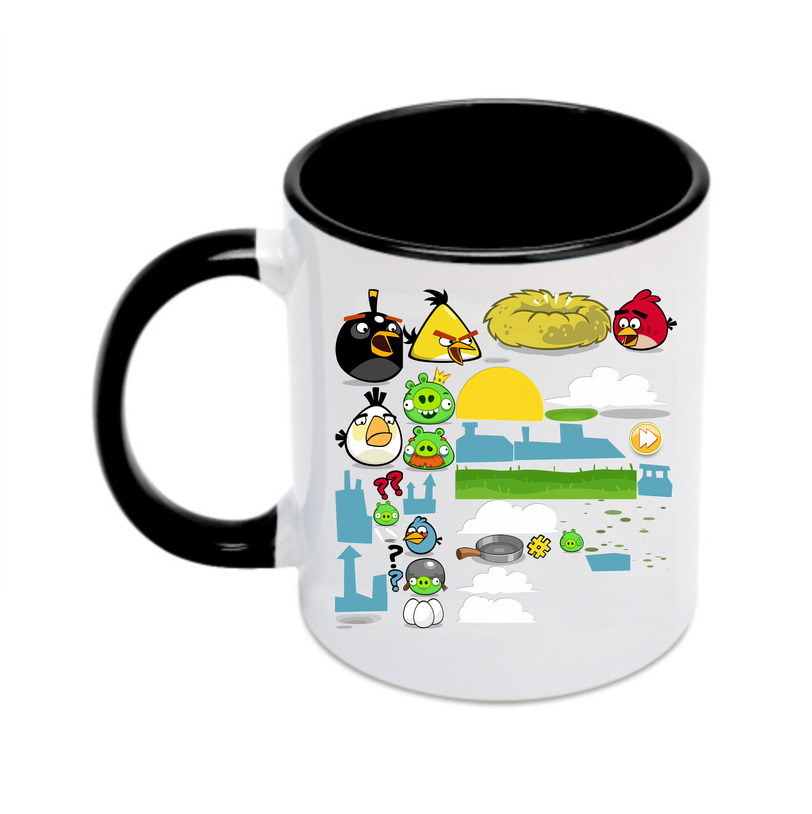 （画像用） Angry Birds アングリーバード カラーマグカップ