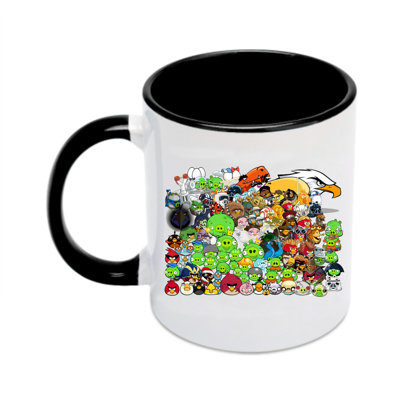 （画像用） Angry Birds アングリーバード カラーマグカップ