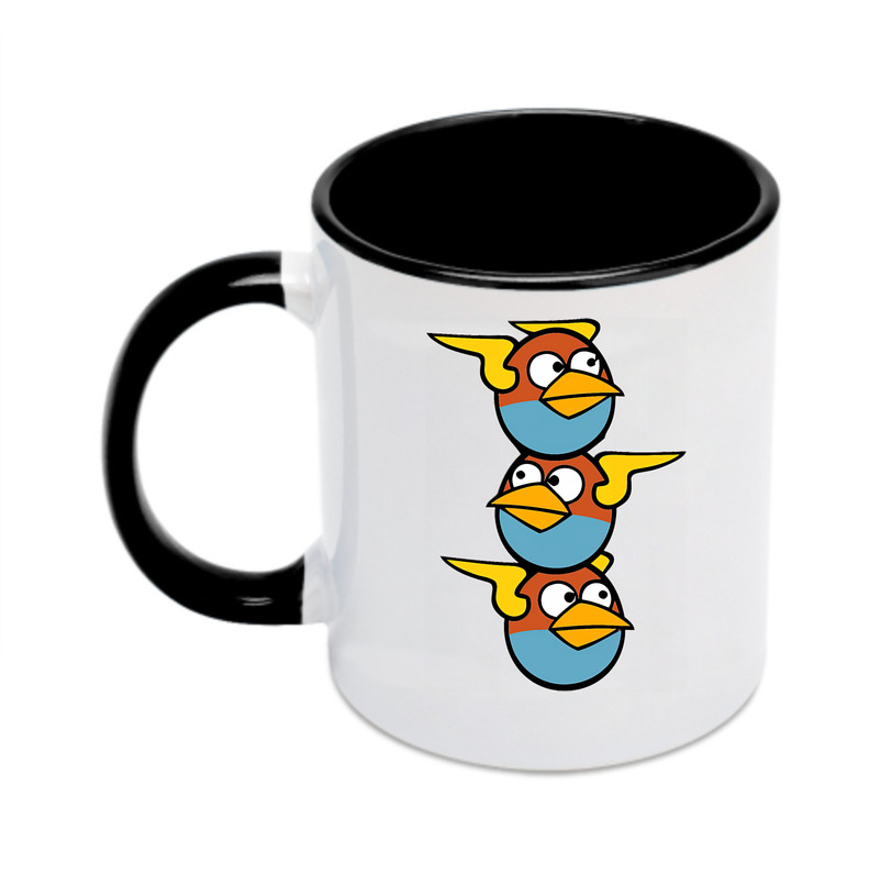 （画像用） Angry Birds アングリーバード カラーマグカップ