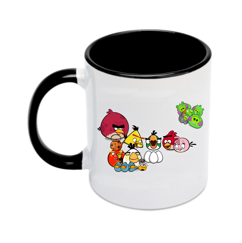 （画像用） Angry Birds アングリーバード カラーマグカップ