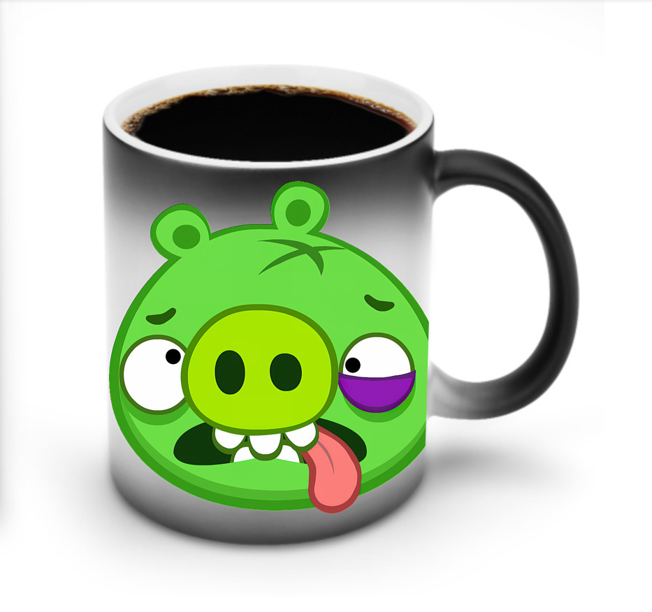 （画像用） Angry Birds アングリーバード 温度変色マグカップ