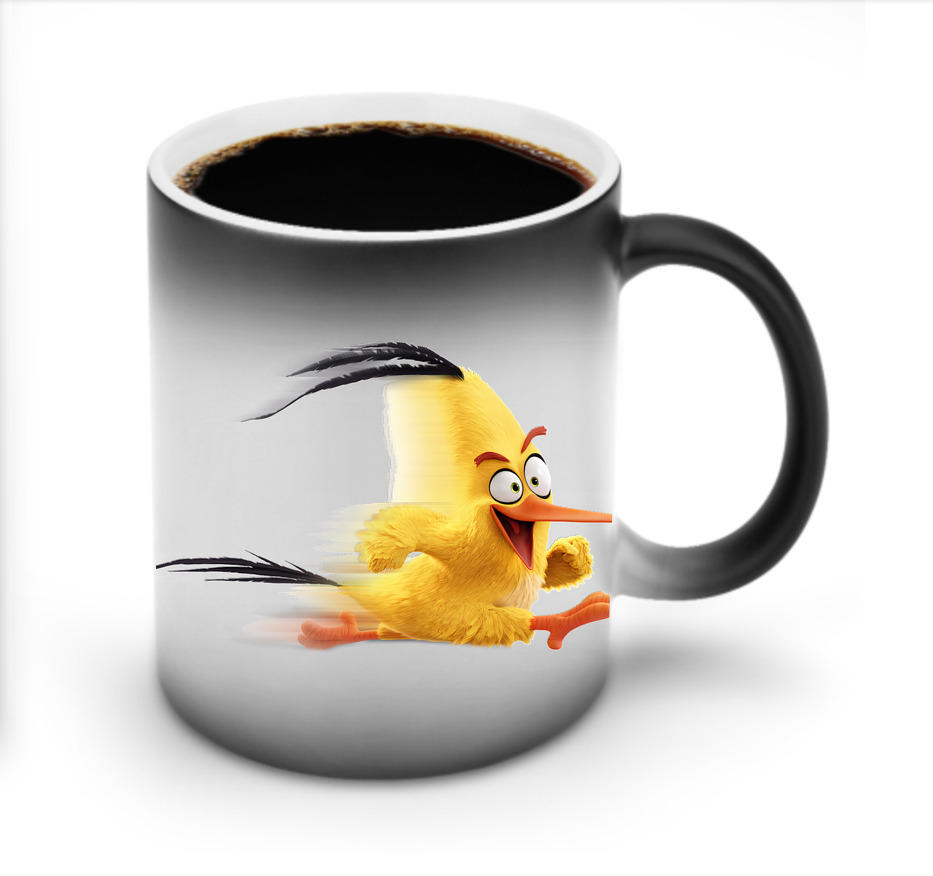 （画像用） Angry Birds アングリーバード 温度変色マグカップ