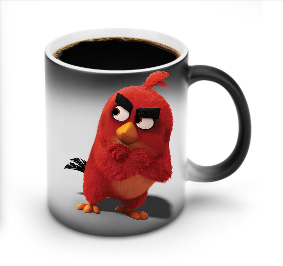 （画像用） Angry Birds アングリーバード 温度変色マグカップ