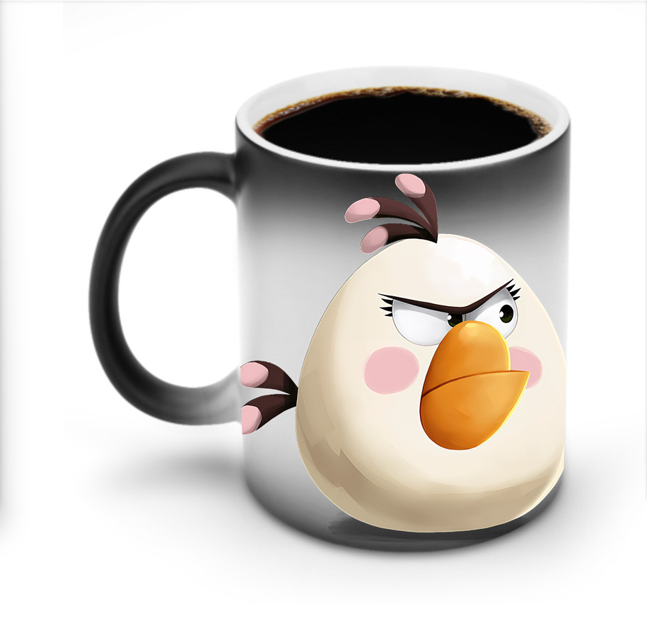 （画像用） Angry Birds アングリーバード 温度変色マグカップ