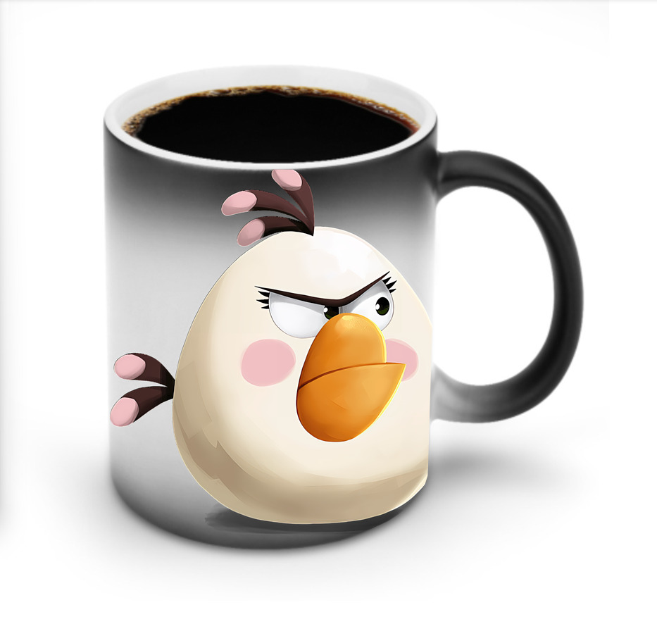 （画像用） Angry Birds アングリーバード 温度変色マグカップ