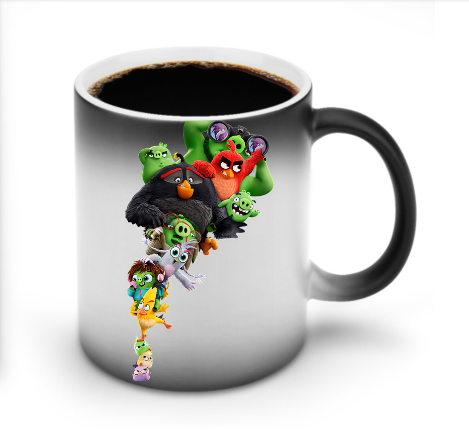 （画像用） Angry Birds アングリーバード 温度変色マグカップ