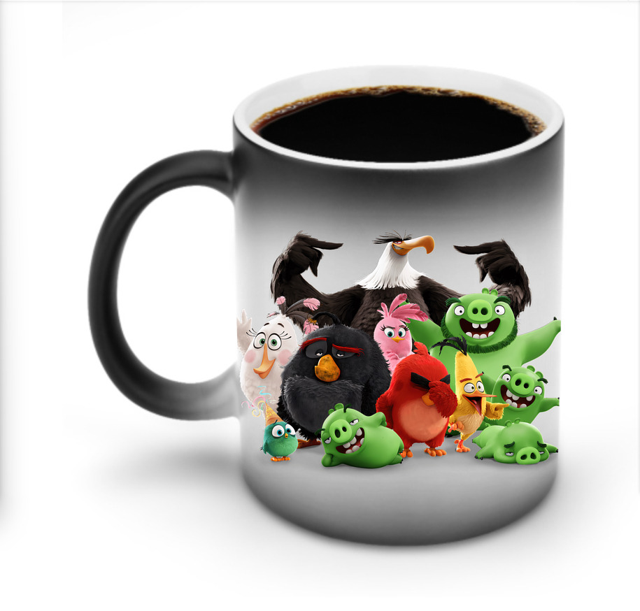 （画像用） Angry Birds アングリーバード 温度変色マグカップ