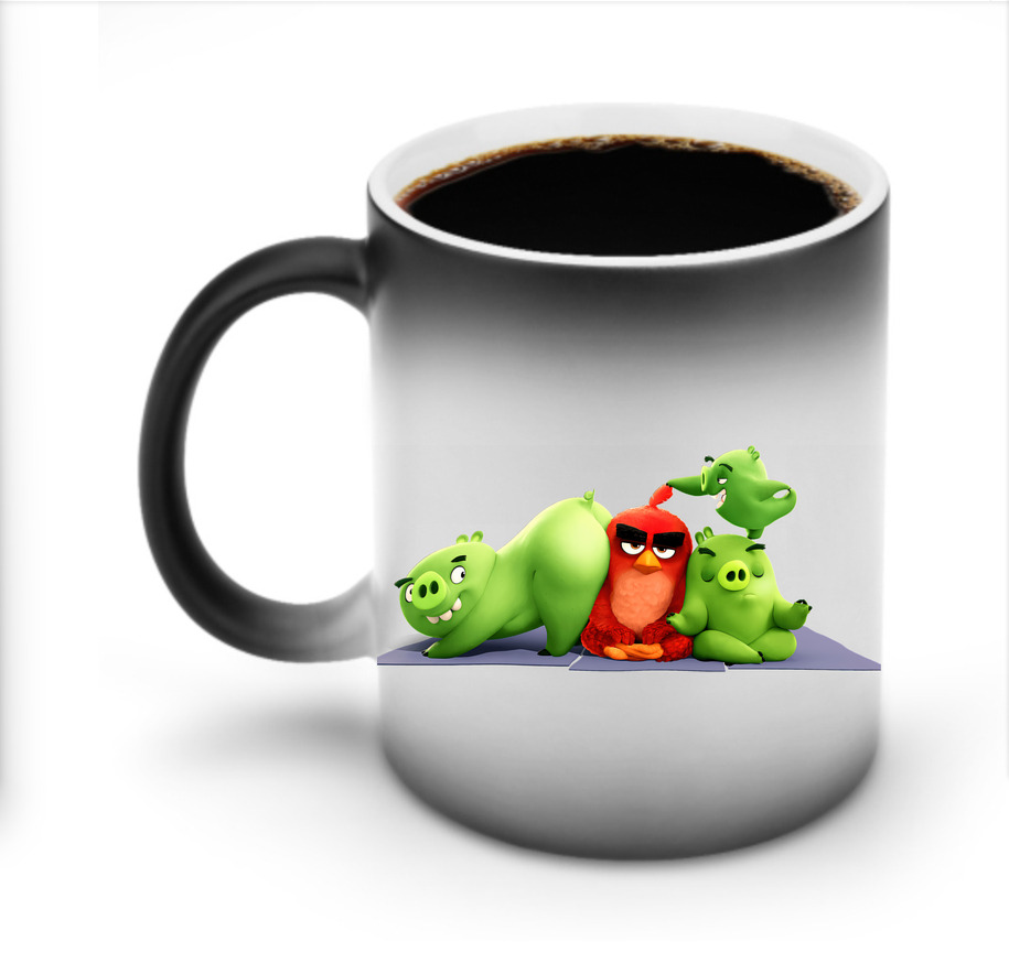 （画像用） Angry Birds アングリーバード 温度変色マグカップ