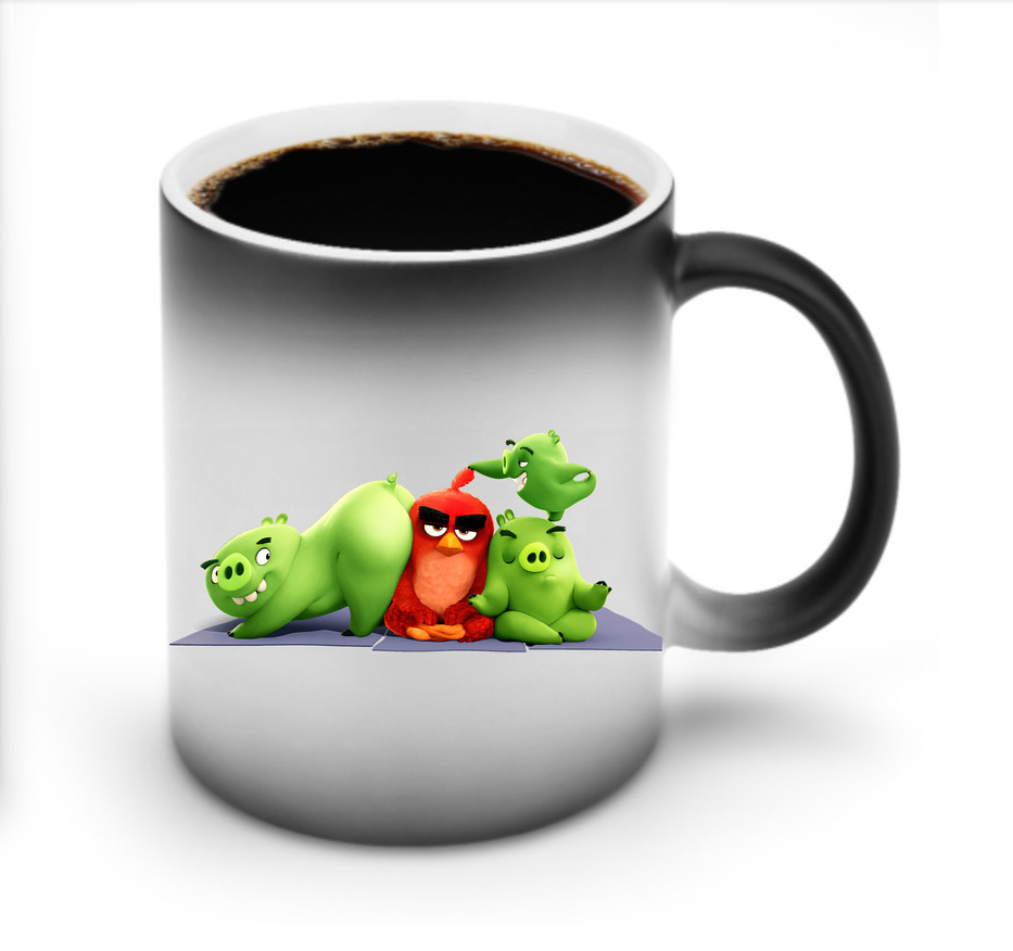 （画像用） Angry Birds アングリーバード 温度変色マグカップ