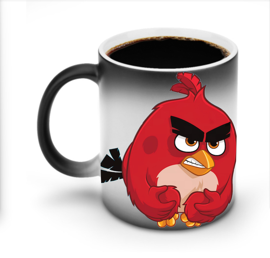 （画像用） Angry Birds アングリーバード 温度変色マグカップ