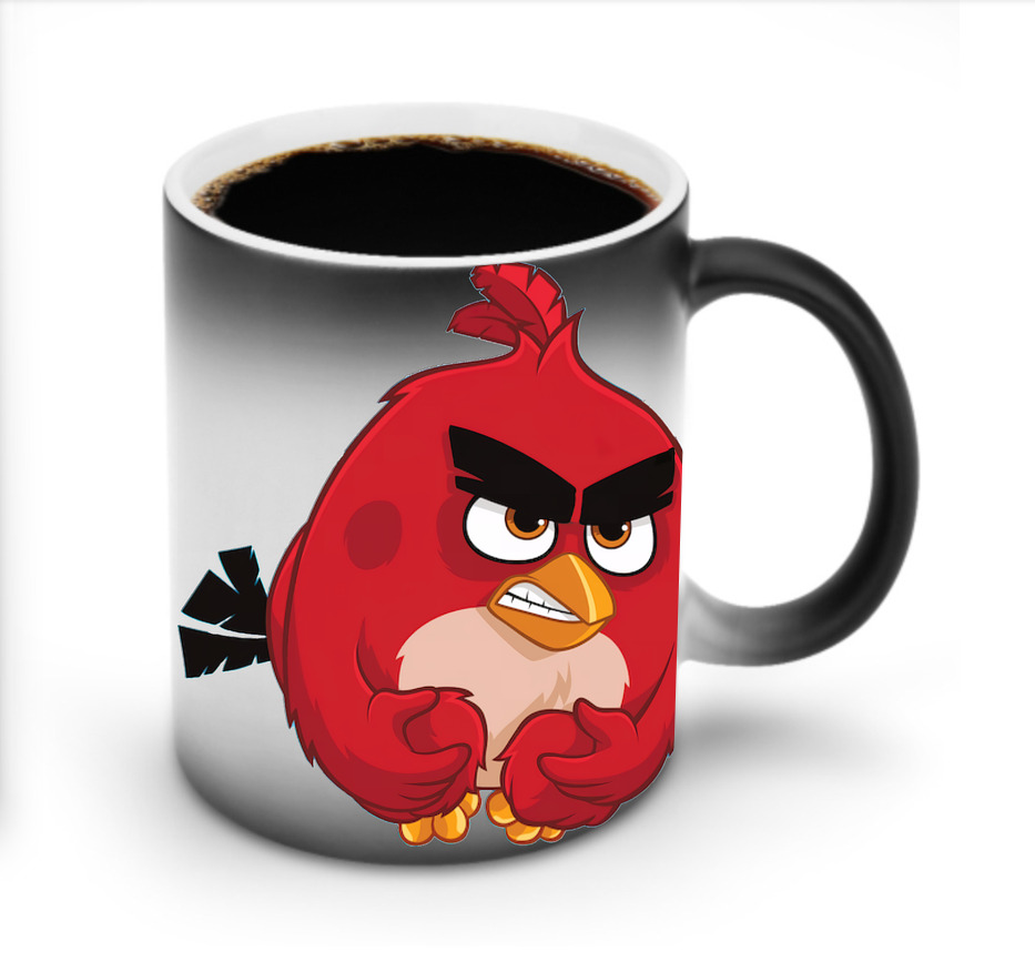 （画像用） Angry Birds アングリーバード 温度変色マグカップ