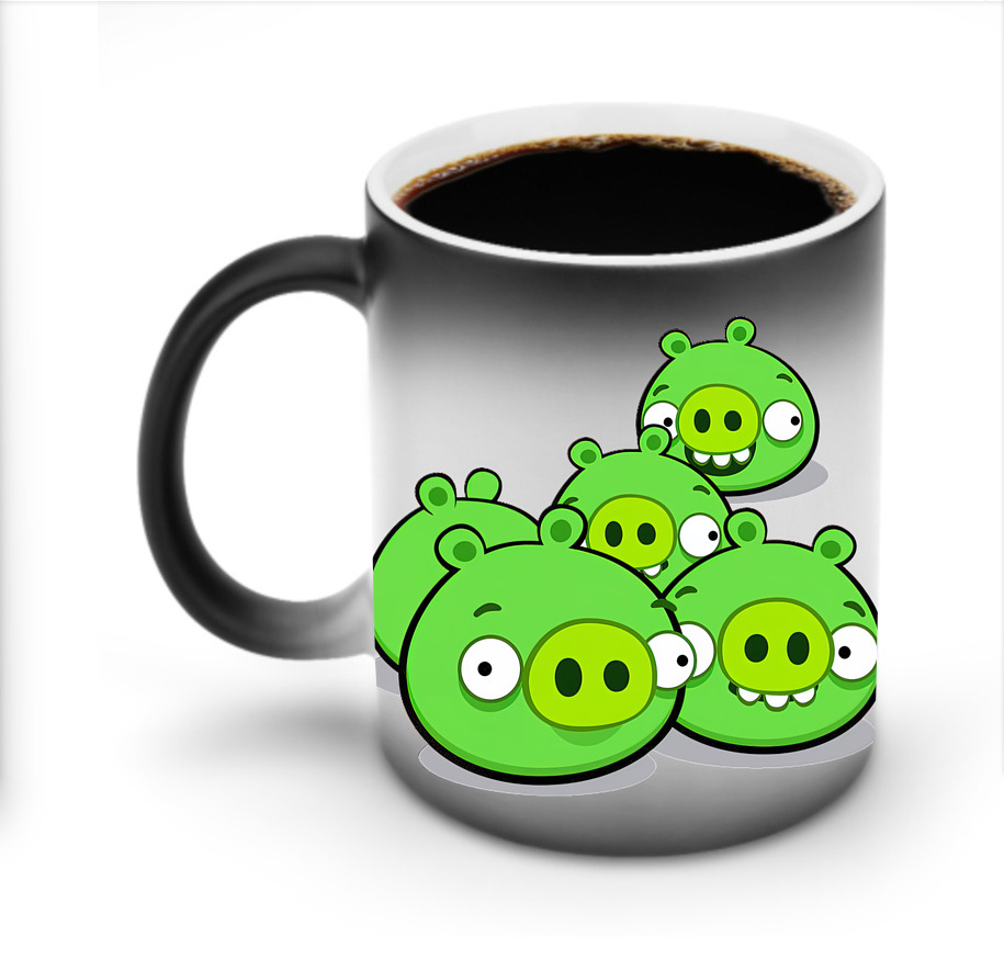 （画像用） Angry Birds アングリーバード 温度変色マグカップ